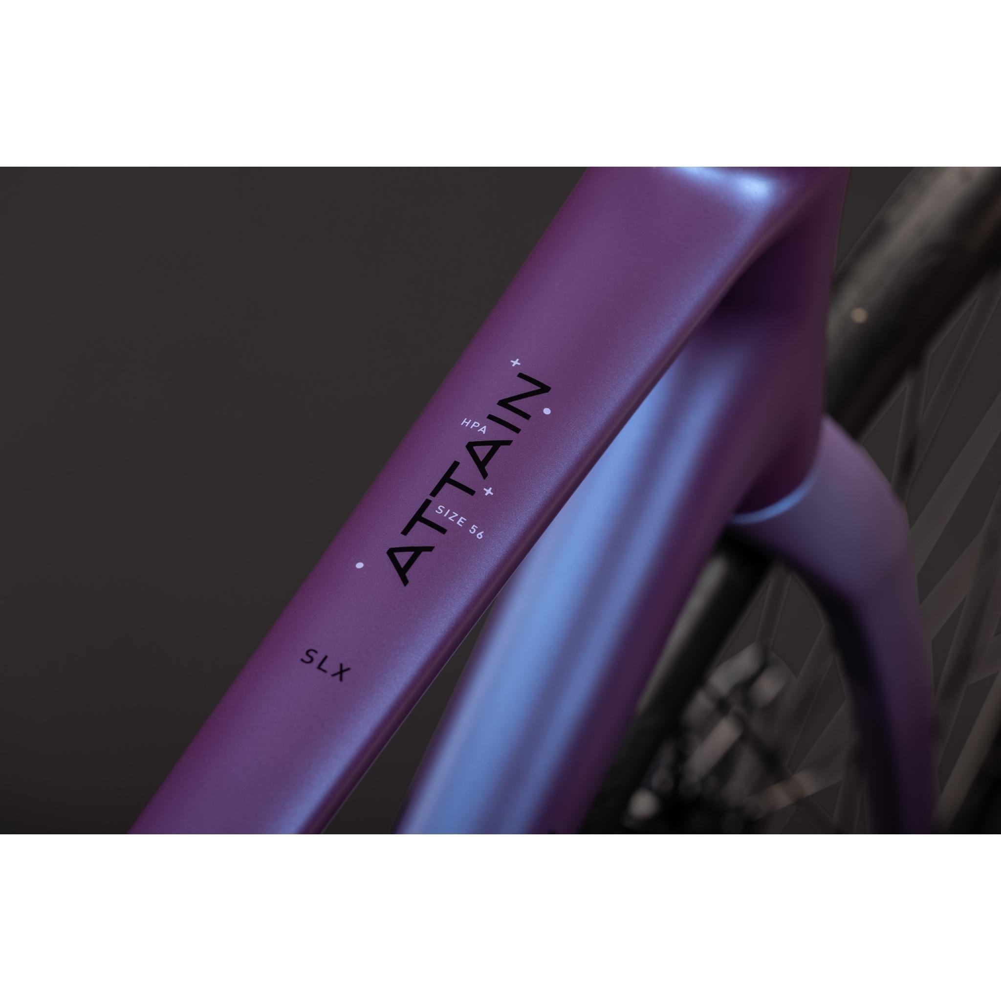 Cube Attain SLX Road Bike Blue Iris'n'Black