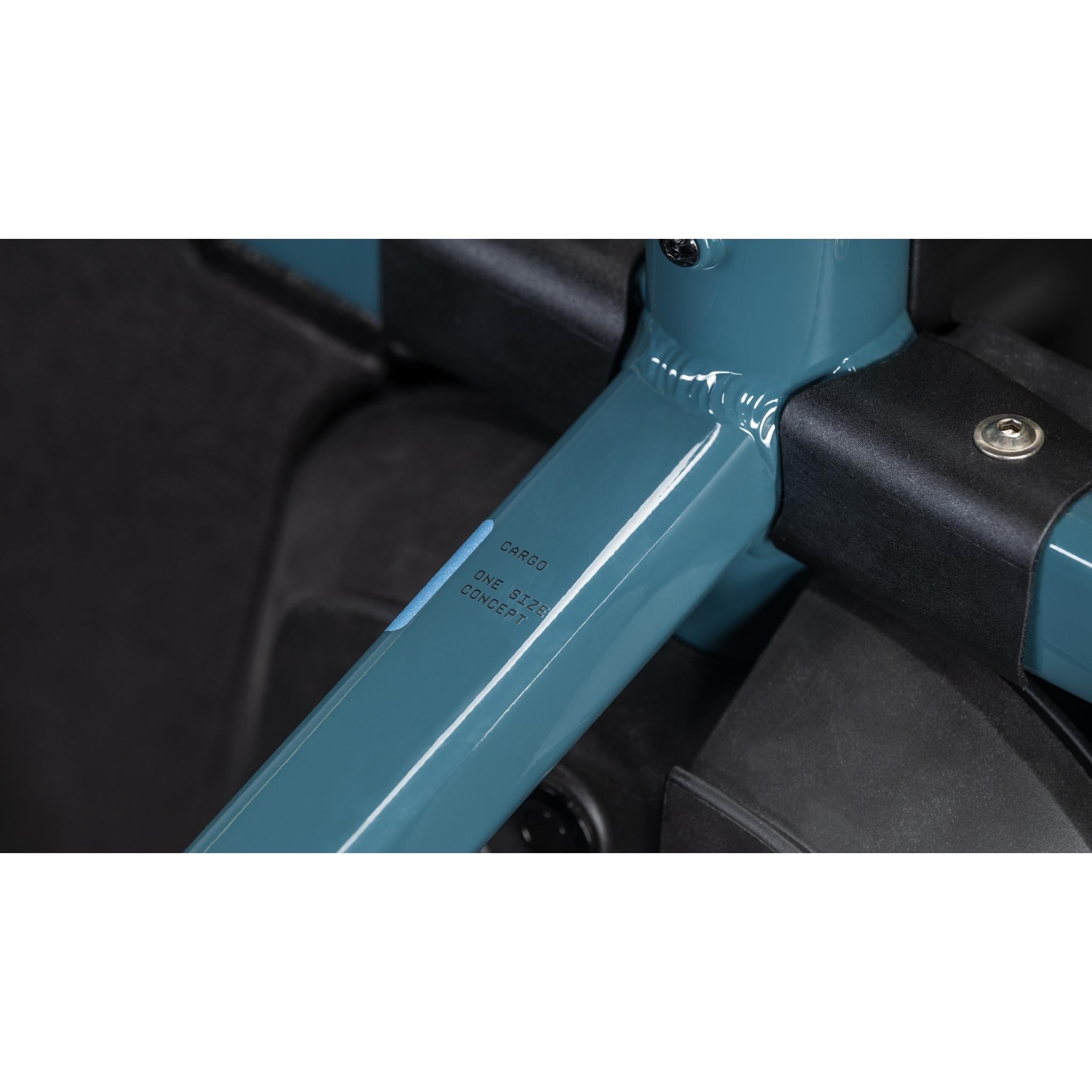 Cube Cargo Hybrid 800 Electric Cargo Bike Storm'n'Reflex