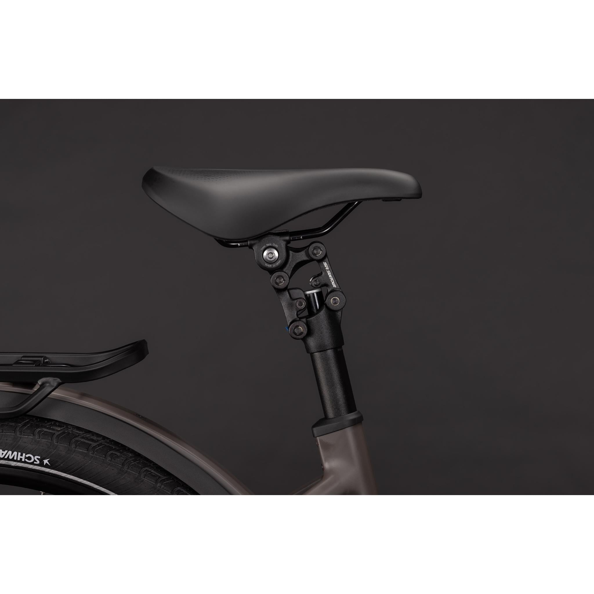 Cube Kathmandu Hybrid ONE EE 800 Electric Hybrid Bike Cedar'n'Chrome