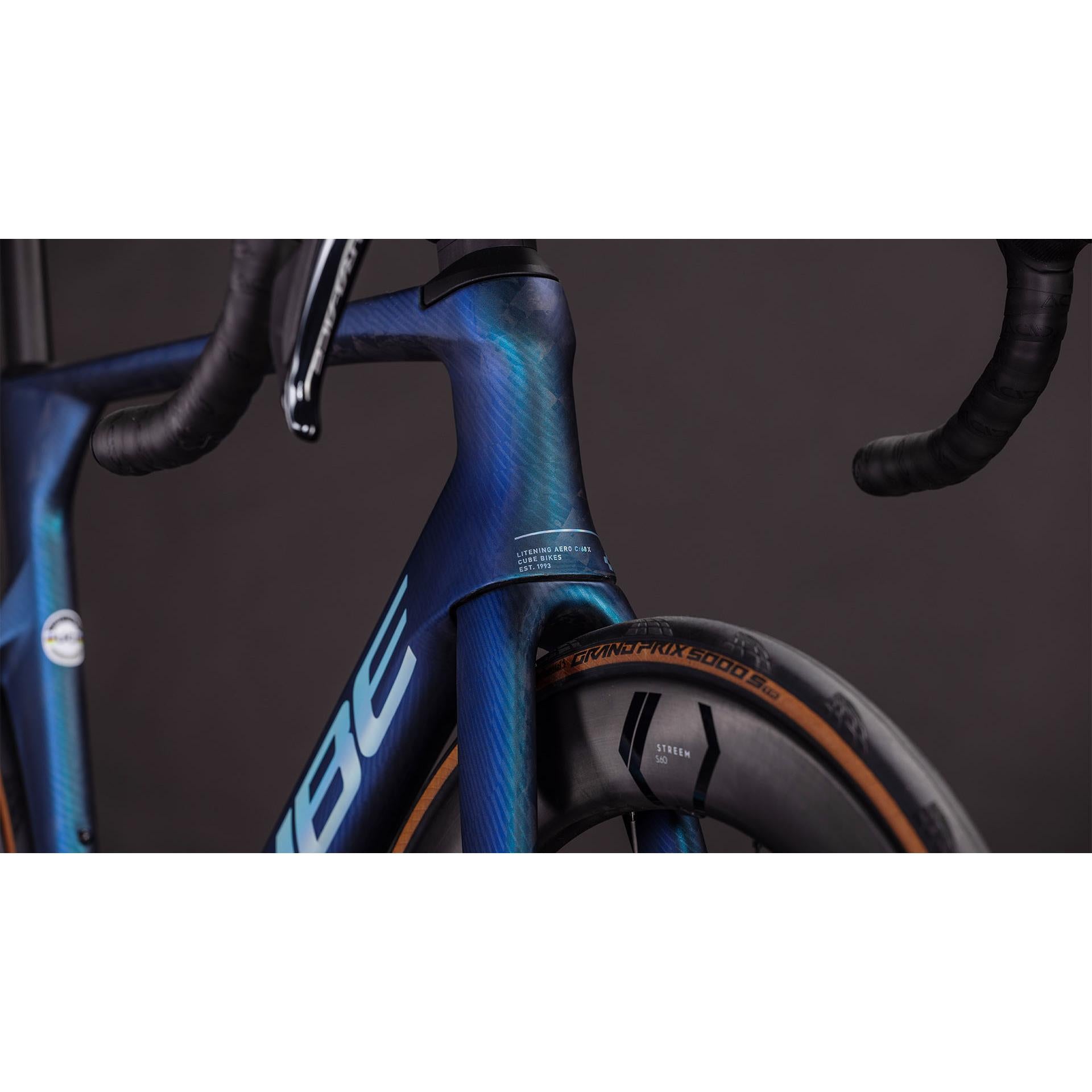 Cube Litening AERO C:68X SLT Road Bike Atlantisgrid'n'Ice