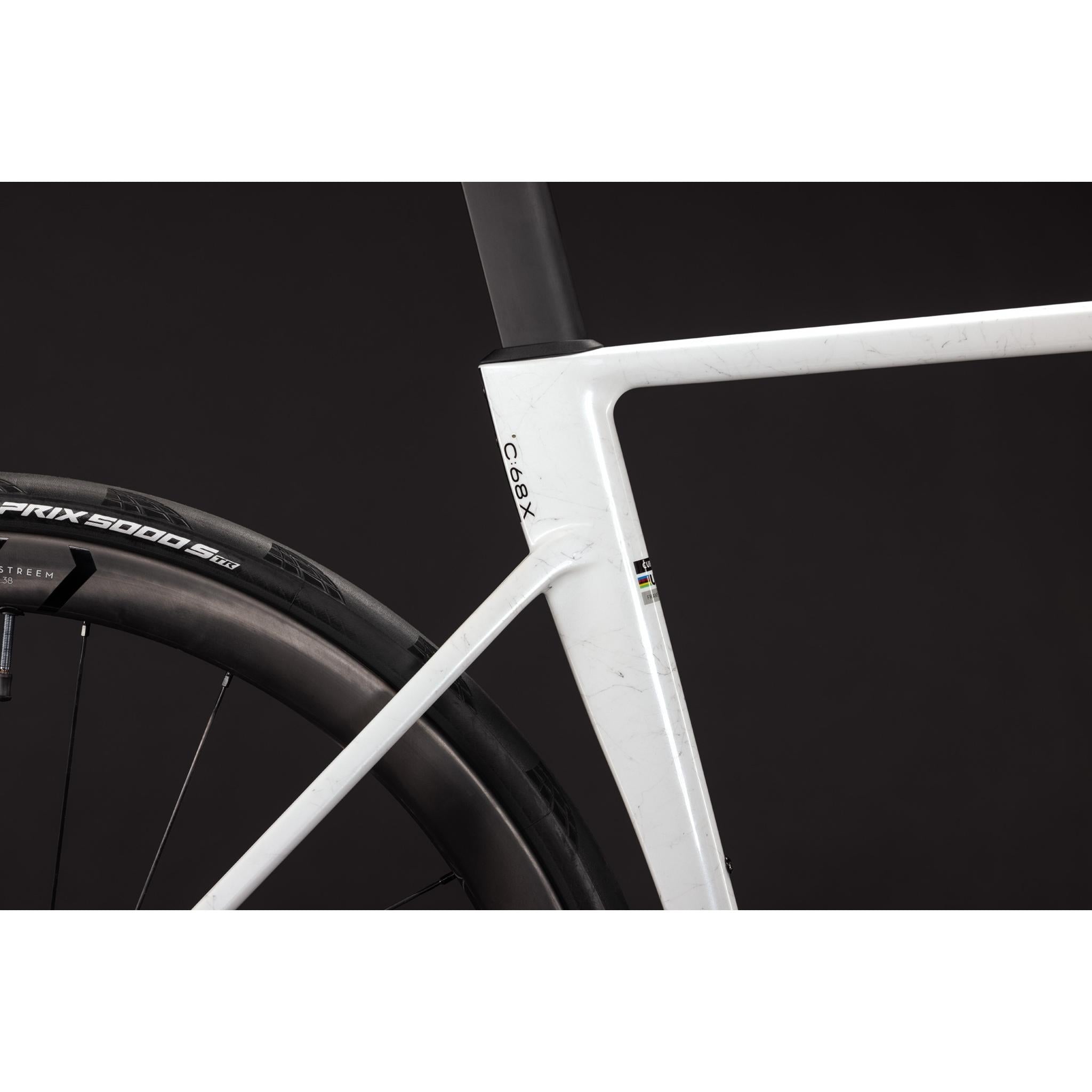Cube Litening AIR C:68X Pro Road Bike Chalky Fibre'n'Gold