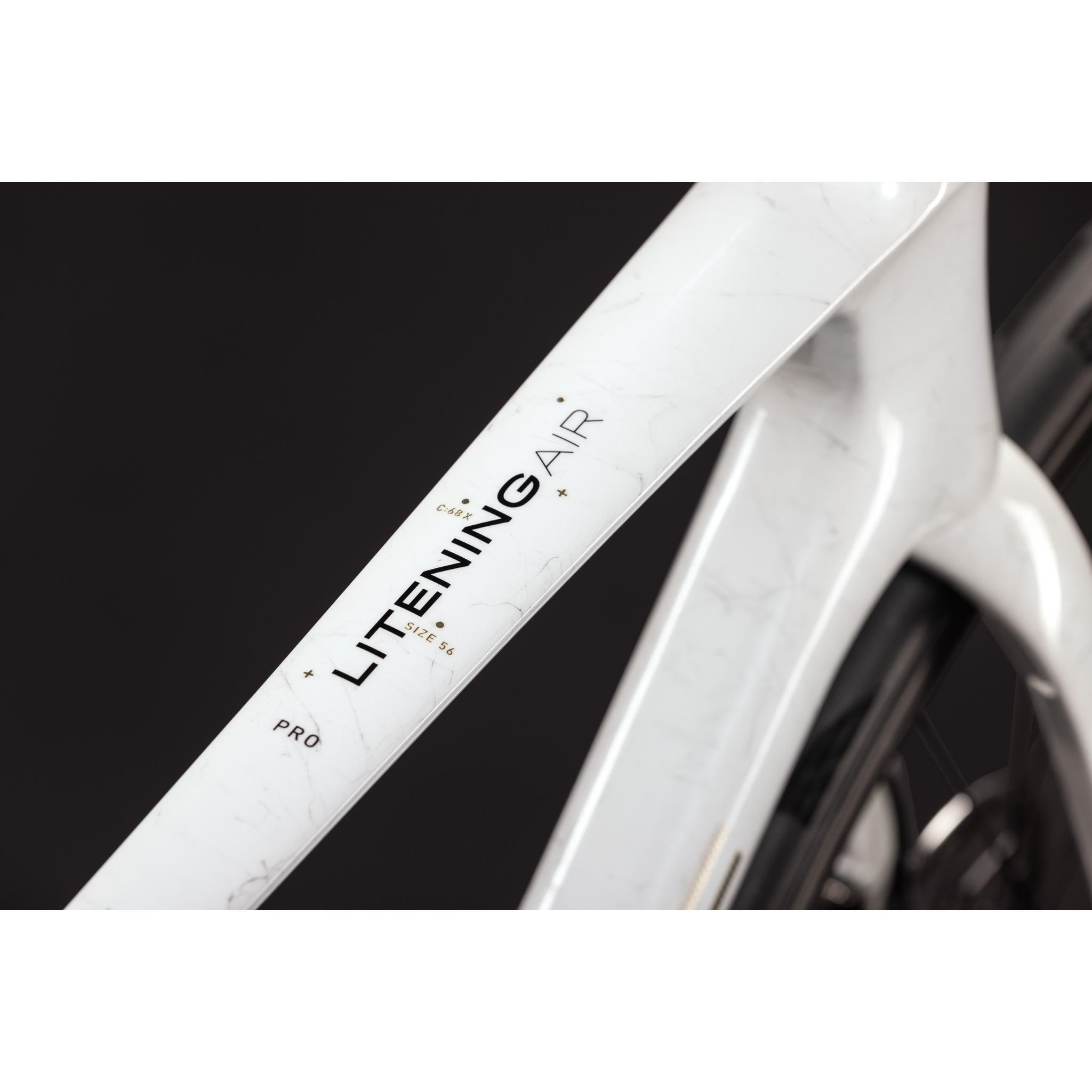 Cube Litening AIR C:68X Pro Road Bike Chalky Fibre'n'Gold