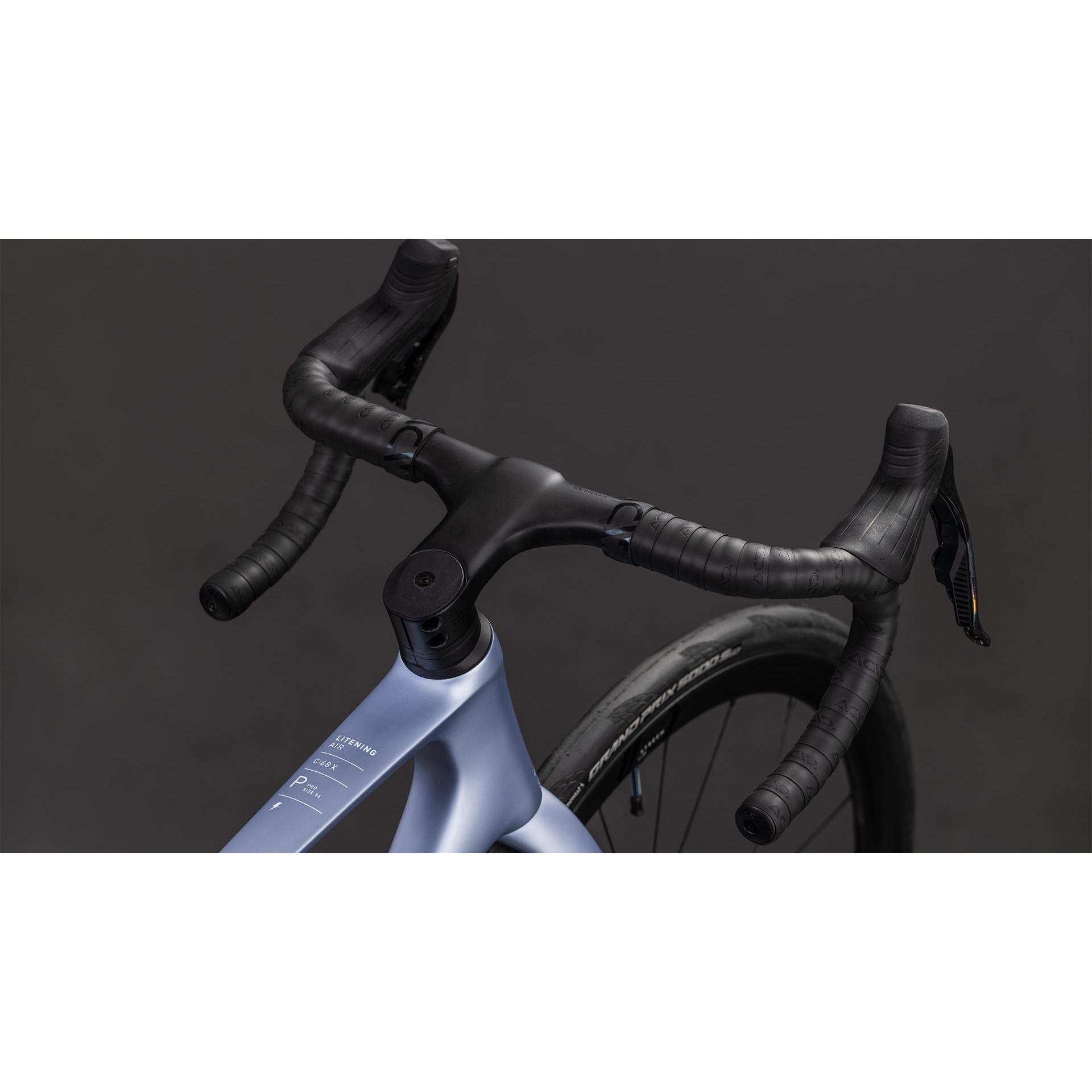 Cube Litening AIR C:68X Pro Road Bike Skyscraper'n'White