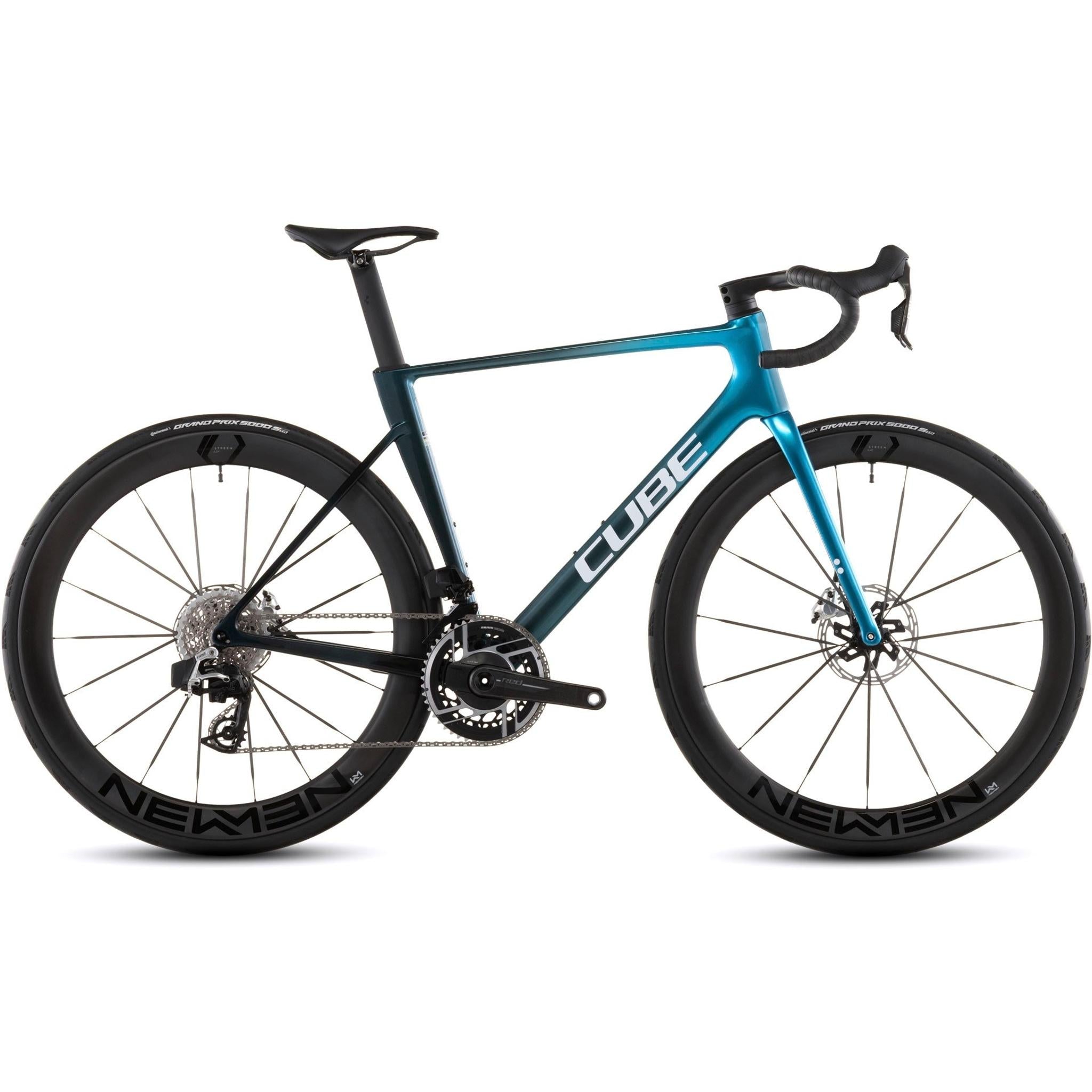Cube Litening AIR C:68X SLX Road Bike Chromeblue'n'Liquidblue