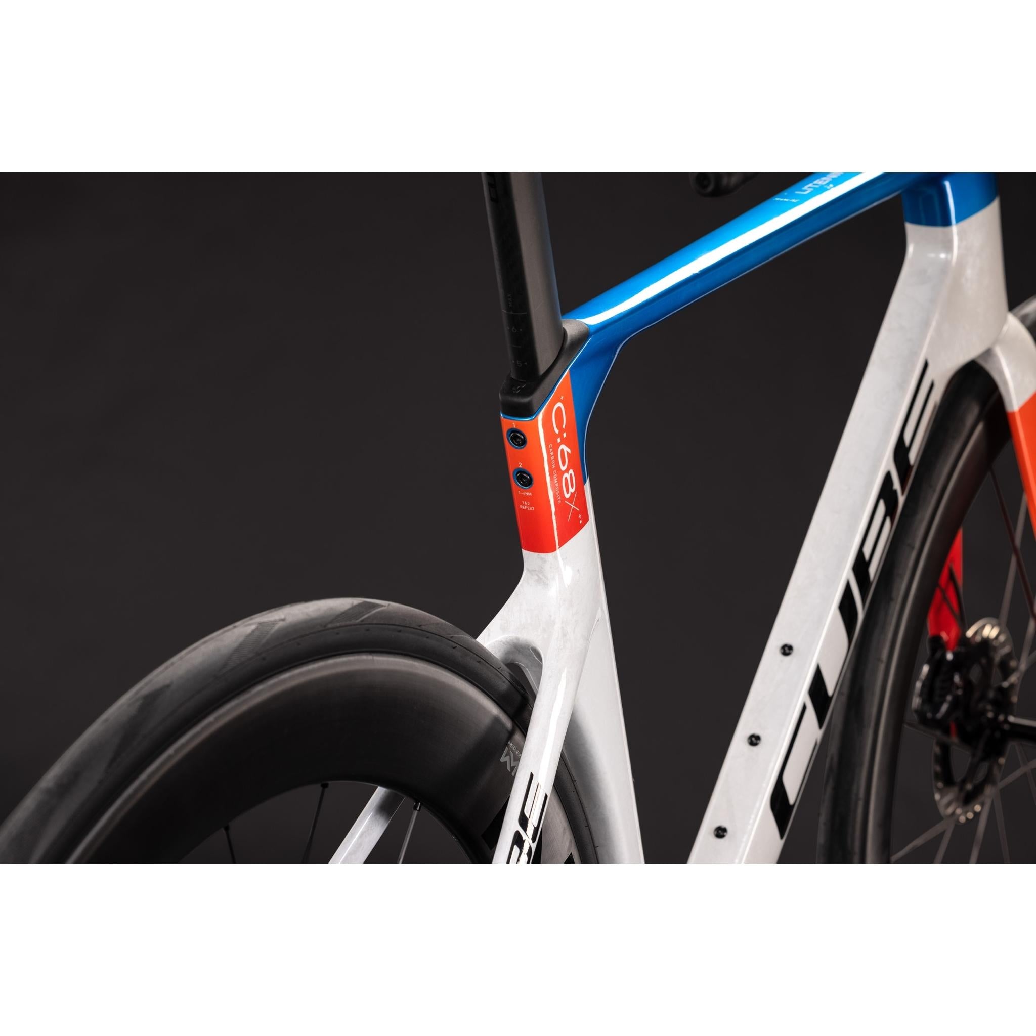 Cube Litening C:68X SLT Aero Road Bike Teamline