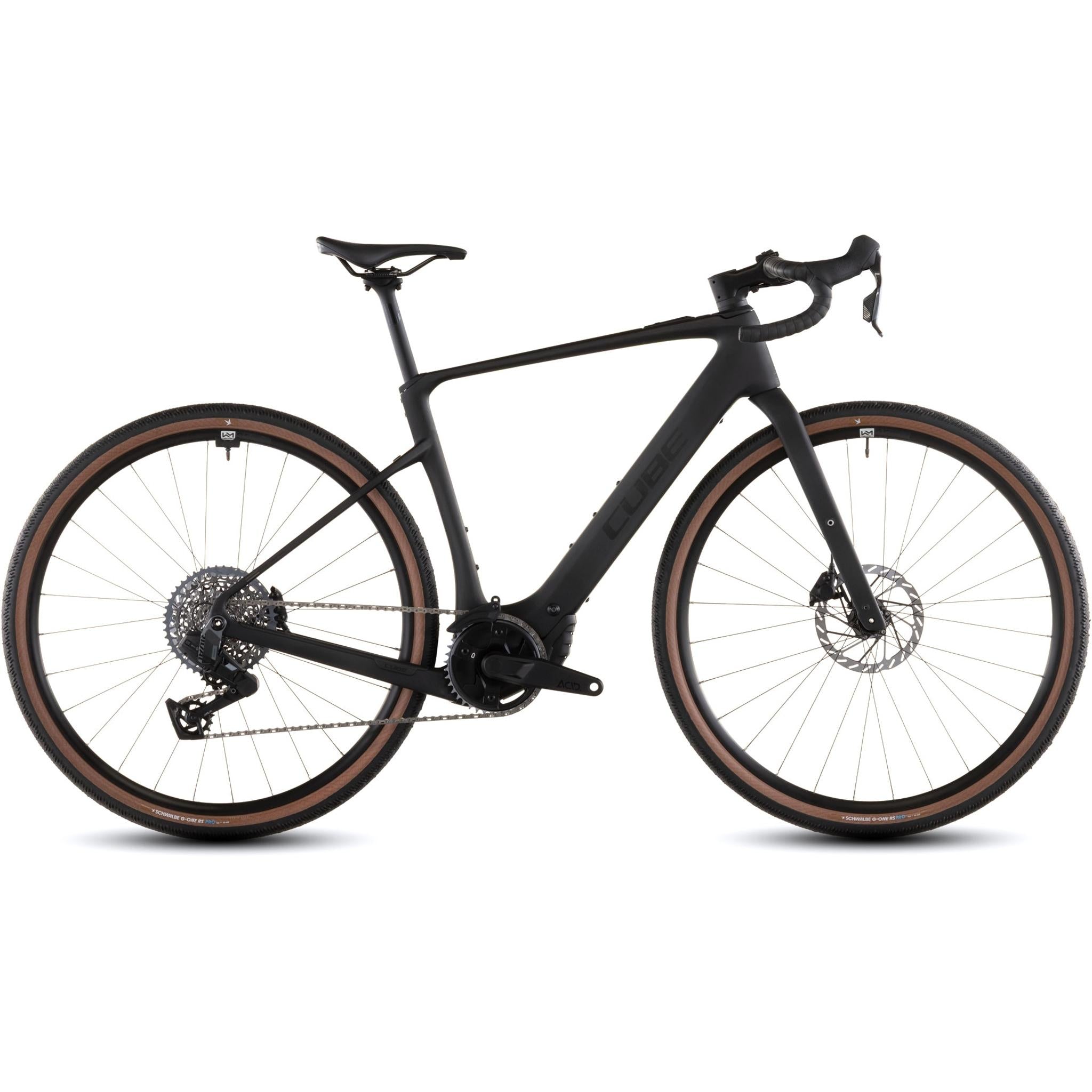 Cube Nuroad Hybrid C:62 EXC 400X Electric Gravel Bike Blackline