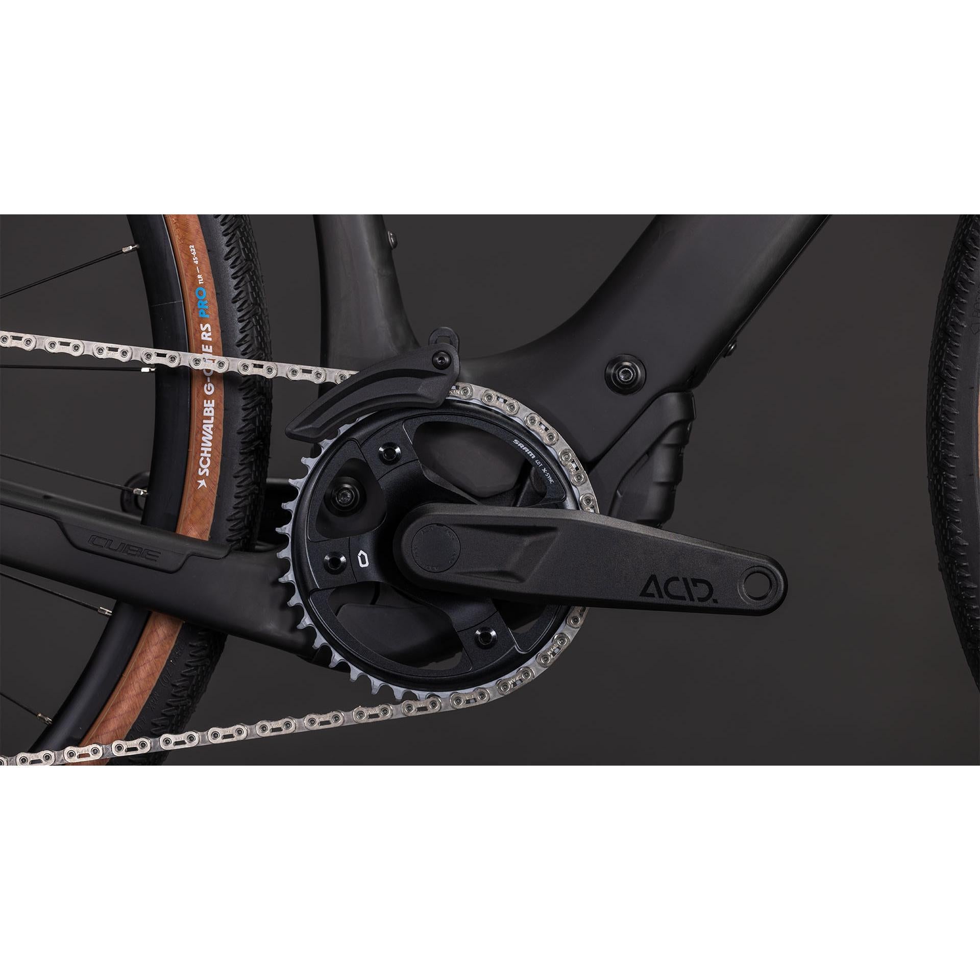 Cube Nuroad Hybrid C:62 EXC 400X Electric Gravel Bike Blackline