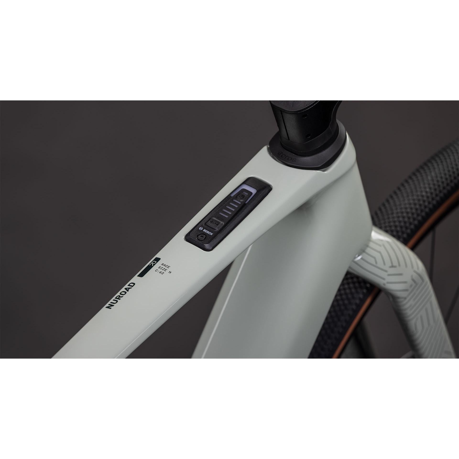 Cube Nuroad Hybrid C:62 Race 400X Electric Gravel Bike Reedbeige'n'Black