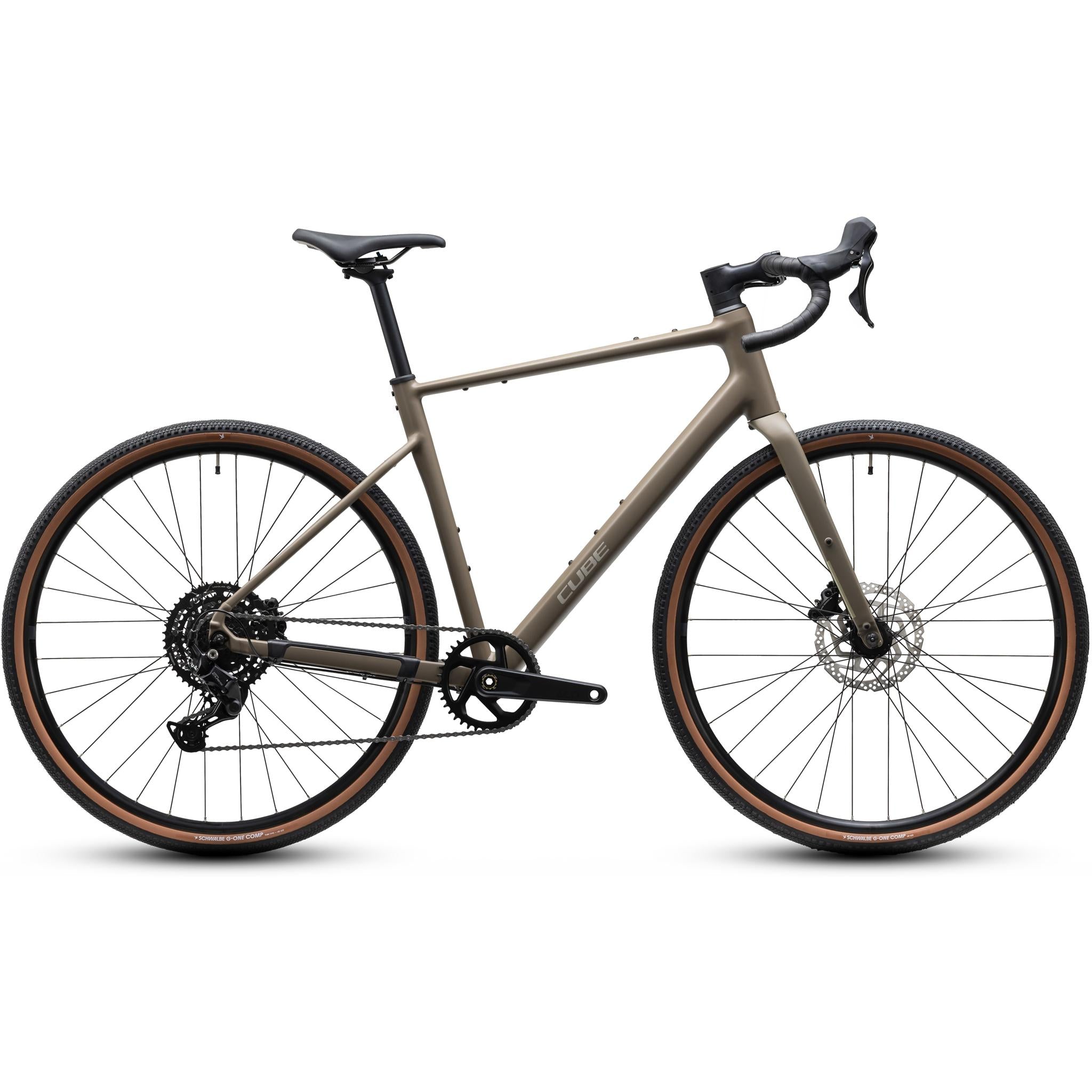 Cube Nuroad ONE Gravel Bike Wood'n'Grey