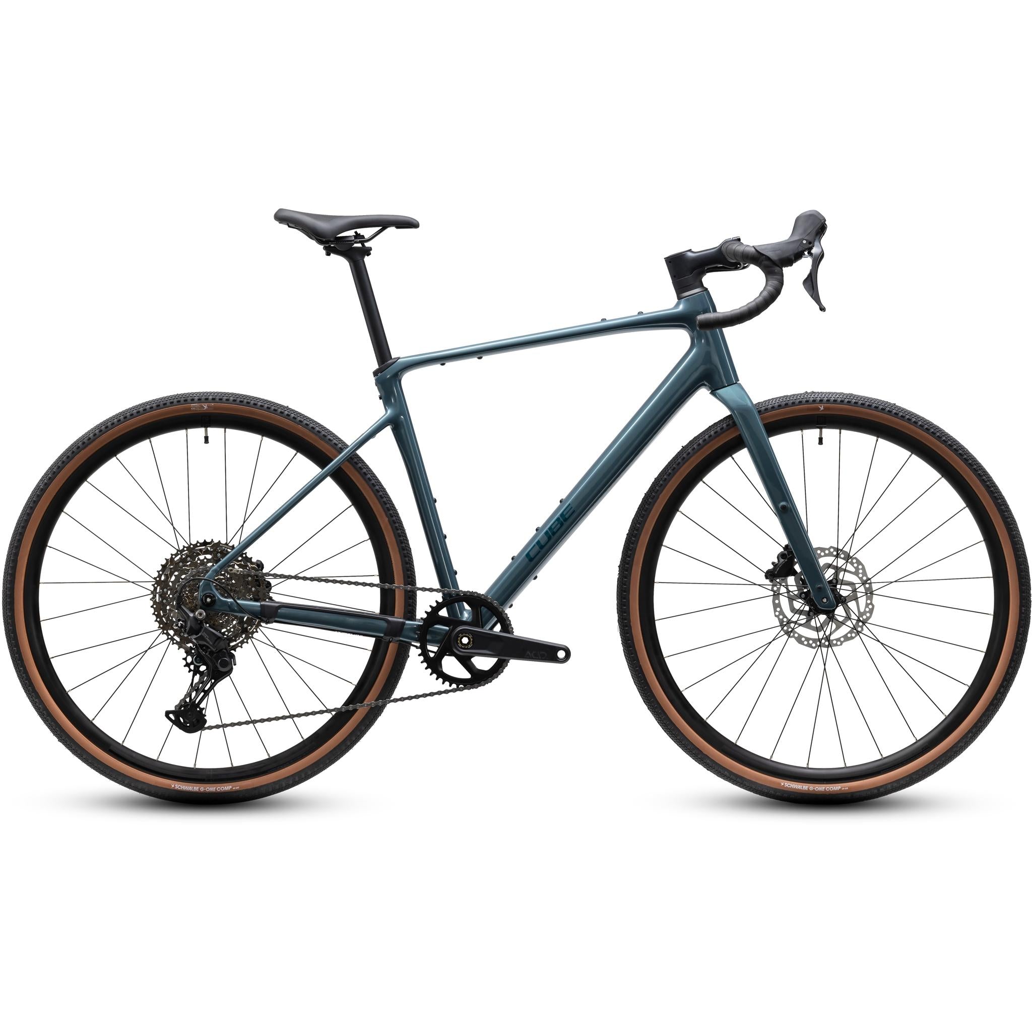 Cube Nuroad Pro Gravel Bike Taiga'n'Blue