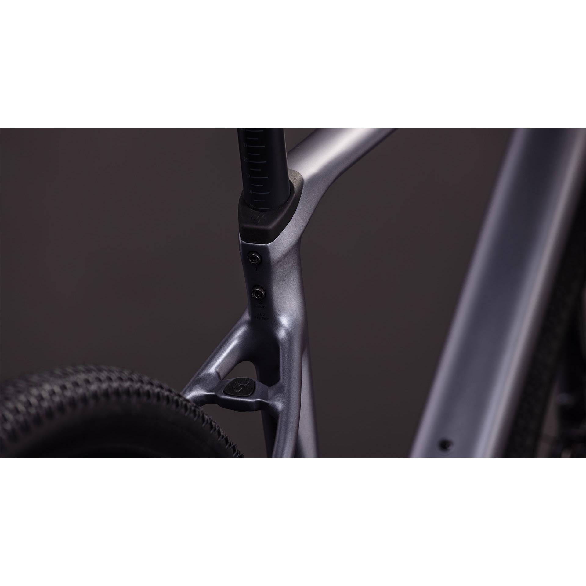 Cube Nuroad SLX Gravel Bike Ashgrey'n'Grey