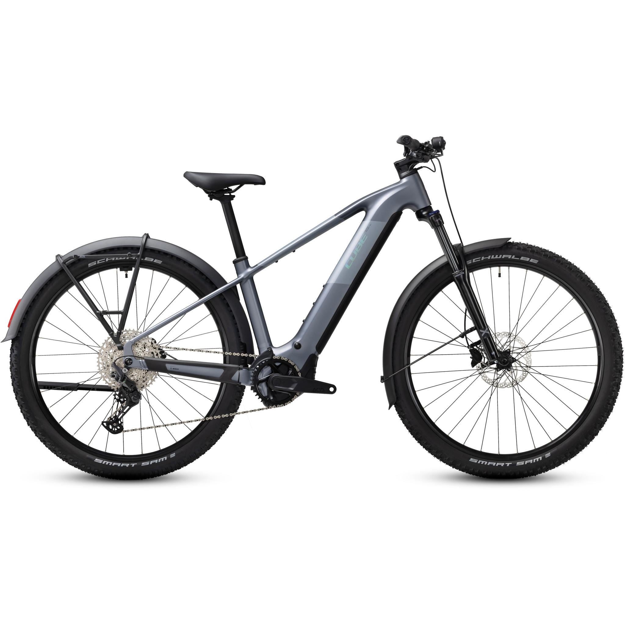 Cube Reaction Hybrid Performance 720 FE Electric Hardtail Mountain Bike Ash Grey'n'Prism