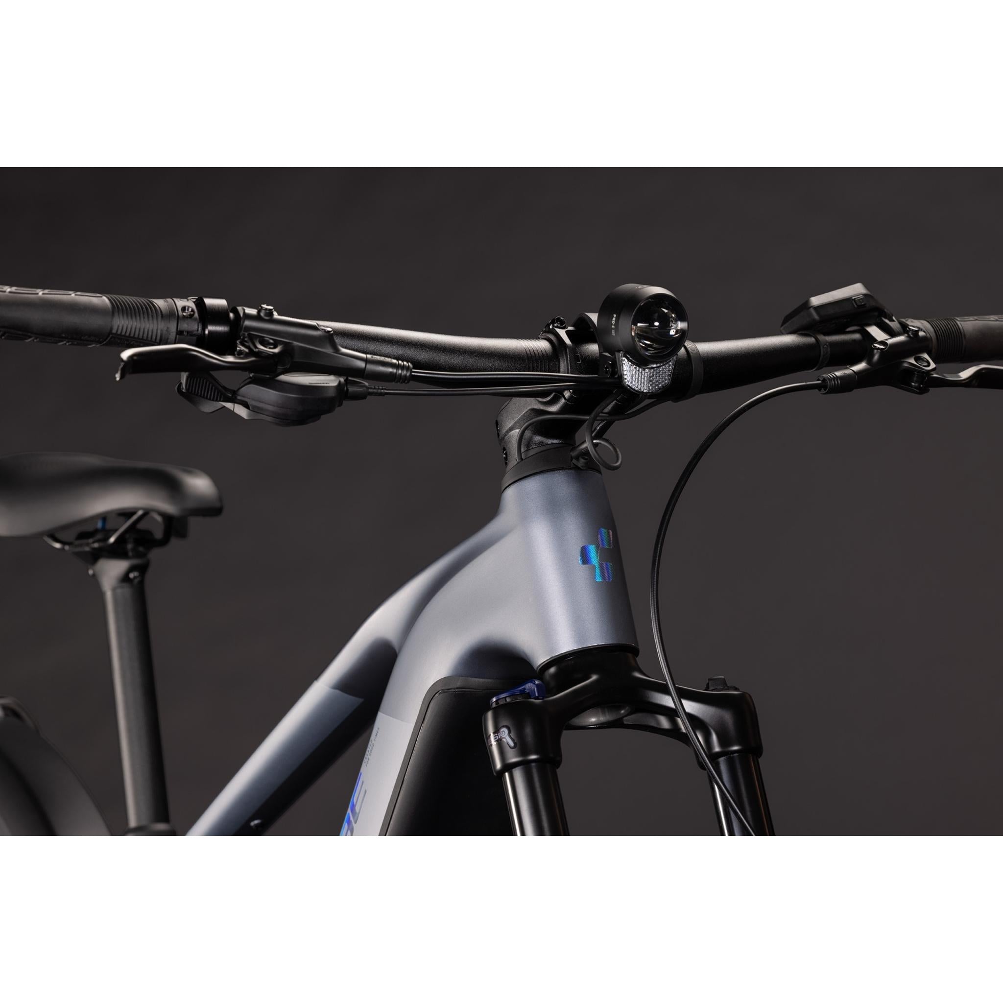 Cube Reaction Hybrid Performance 720 FE Electric Hardtail Mountain Bike Ash Grey'n'Prism