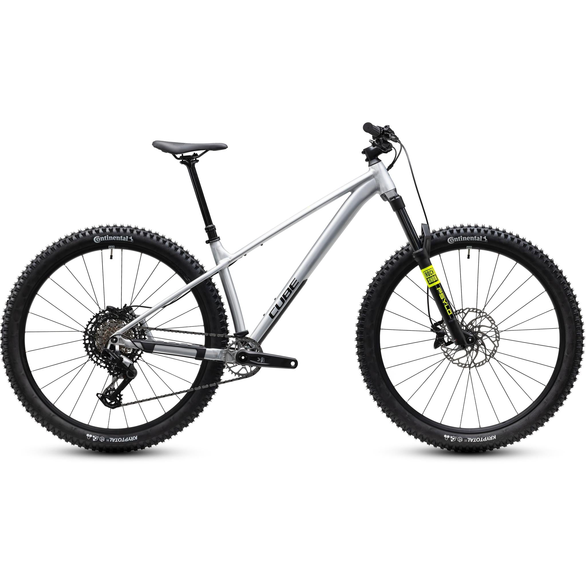Cube Reaction TM Pro Hardtail Mountain Bike Raw'n'Black