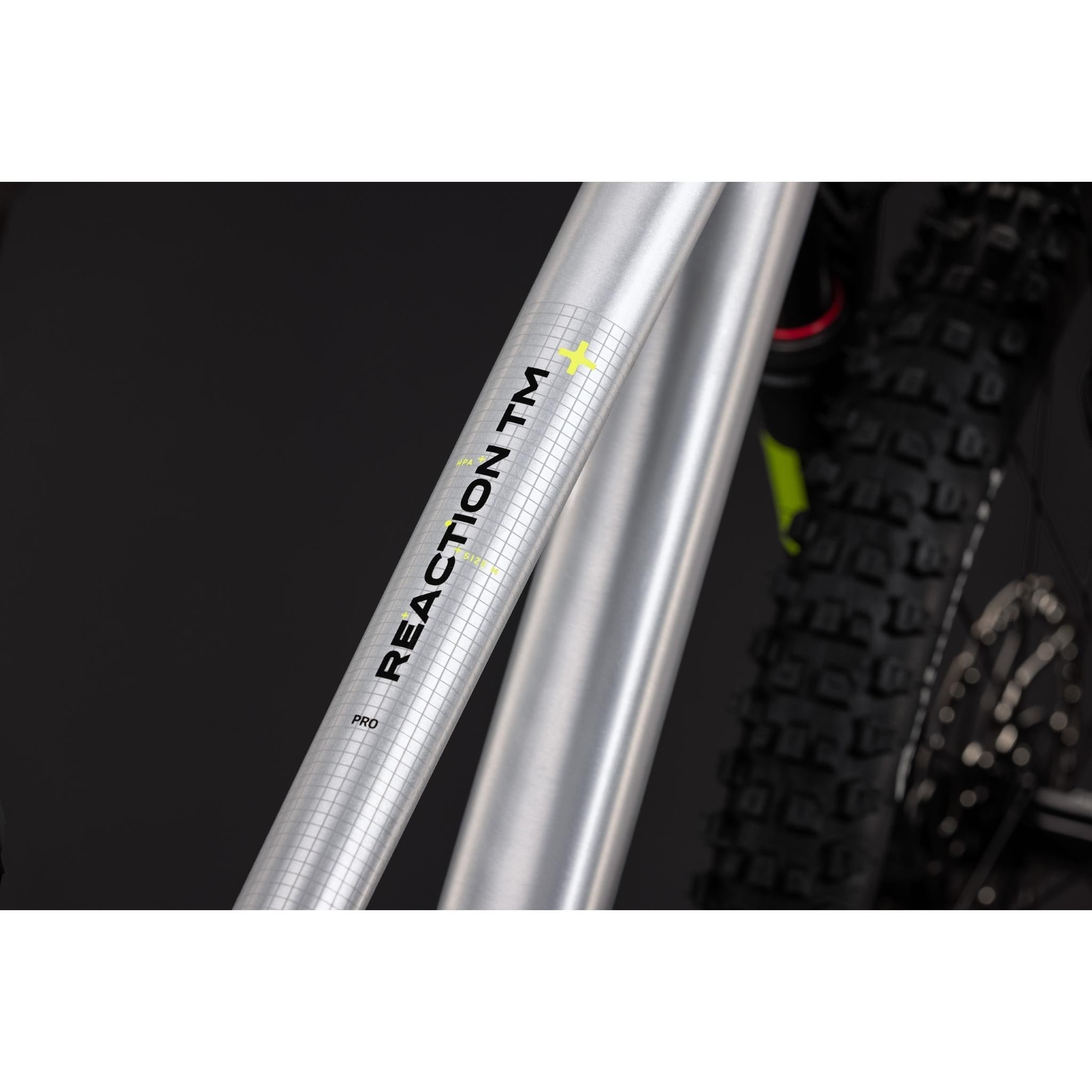 Cube Reaction TM Pro Hardtail Mountain Bike Raw'n'Black