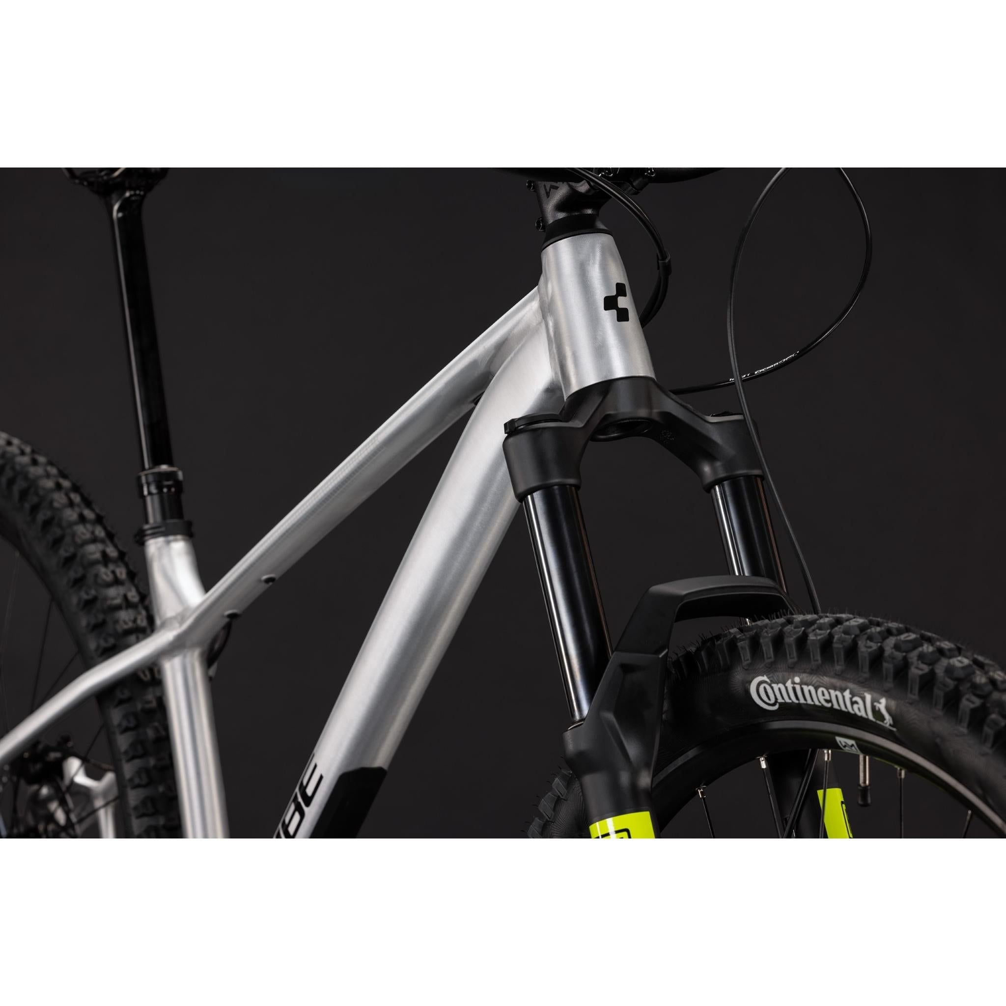 Cube Reaction TM Pro Hardtail Mountain Bike Raw'n'Black