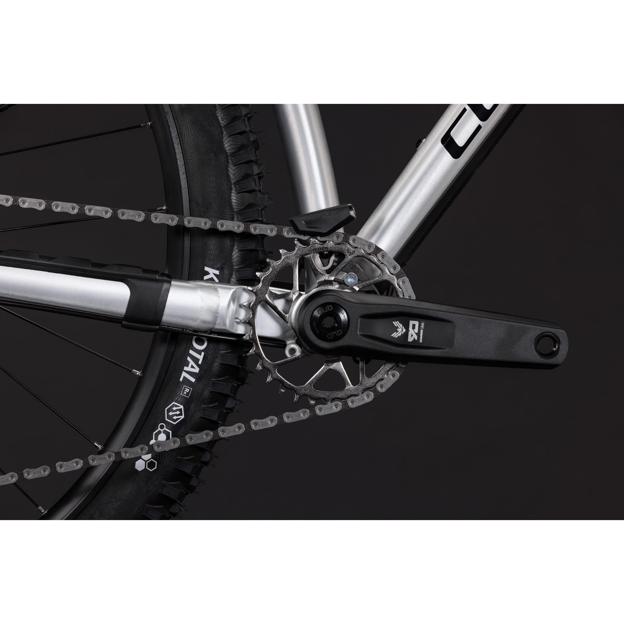 Cube Reaction TM Pro Hardtail Mountain Bike Raw'n'Black