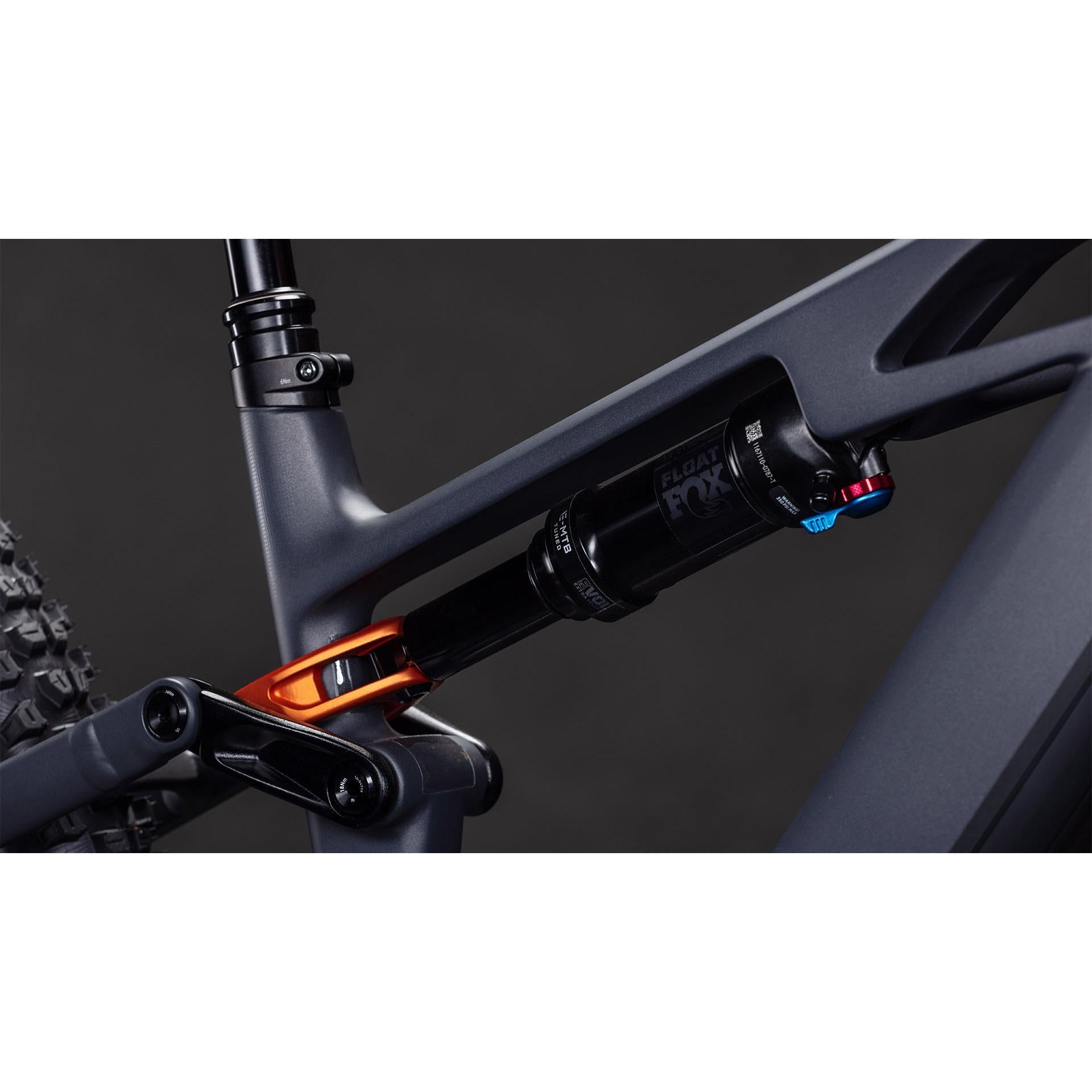 Cube Stereo Hybrid ONE44 HPC SLX 800 Electric Trail Bike Slabgrey'n'Orange
