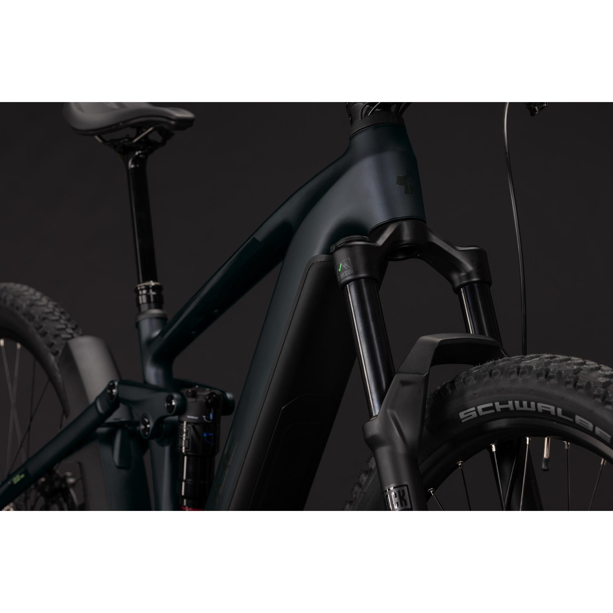 Cube Stereo Hybrid ONE44 Pro 800 Electric Enduro Bike Coal'n'Black