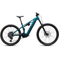 Cube Stereo Hybrid ONE77 HPC Race 800 Electric Enduro Bike Metallic Petrol'n'Black