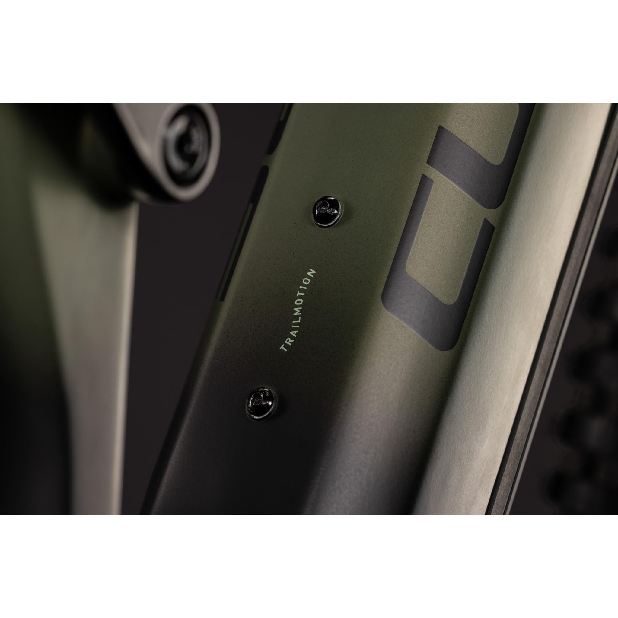 Cube Stereo Hybrid ONE77 HPC TM 800 Electric Enduro Bike Reed Green'n'Gills
