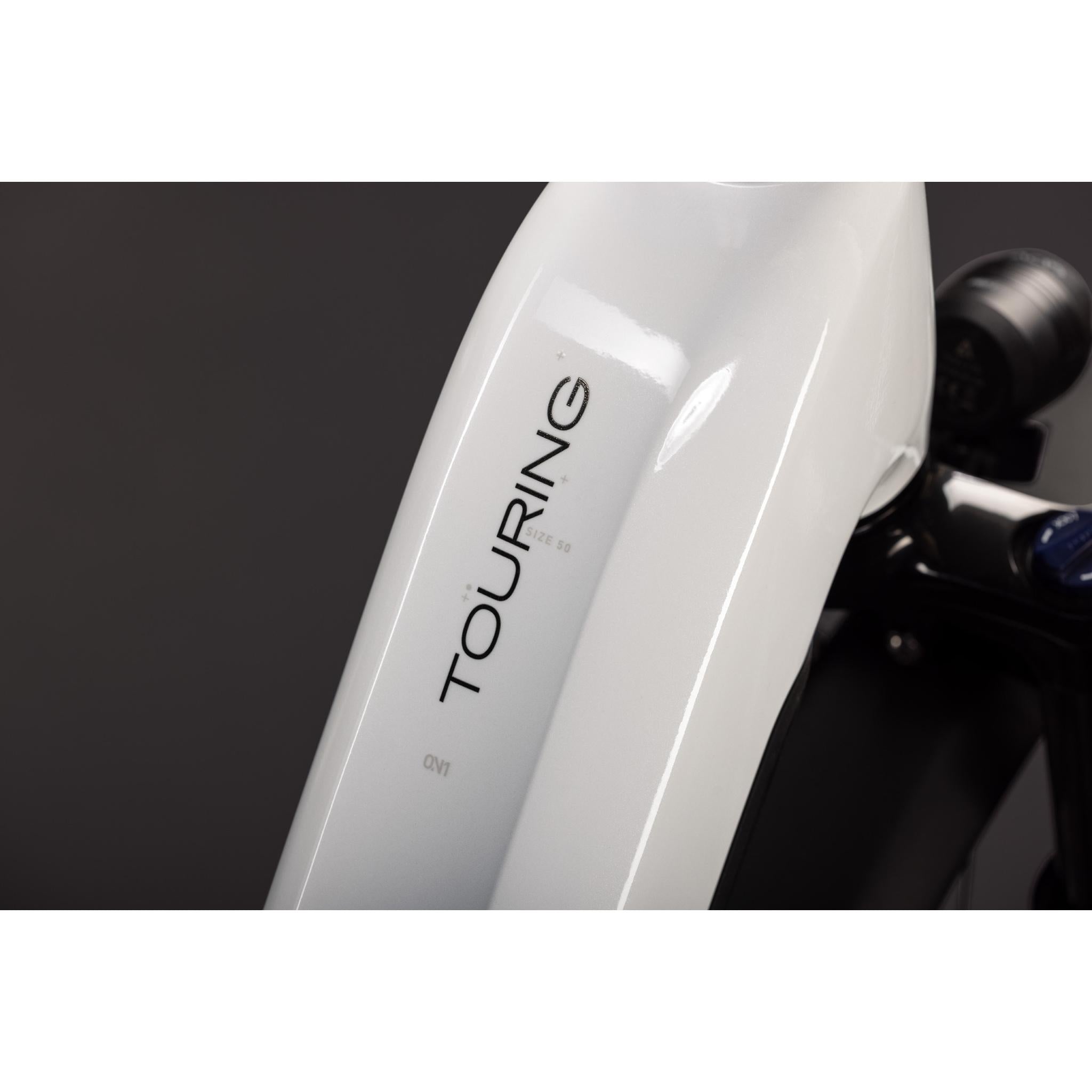 Cube Touring Hybrid ONE EE 720 Electric Hybrid Bike Metallic White'n'Chrome