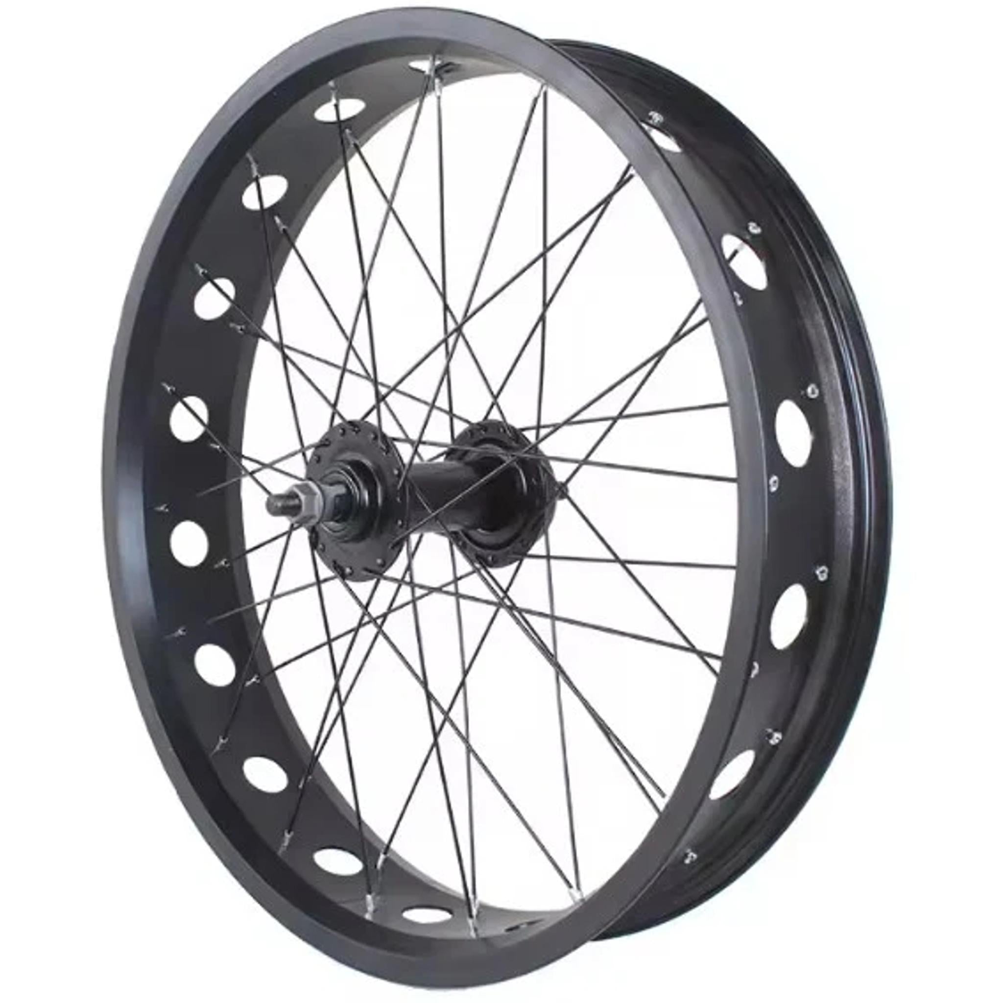 DiroDi Rover Standard Gen 1-6 Front Fat Bike Wheel 110mm Black