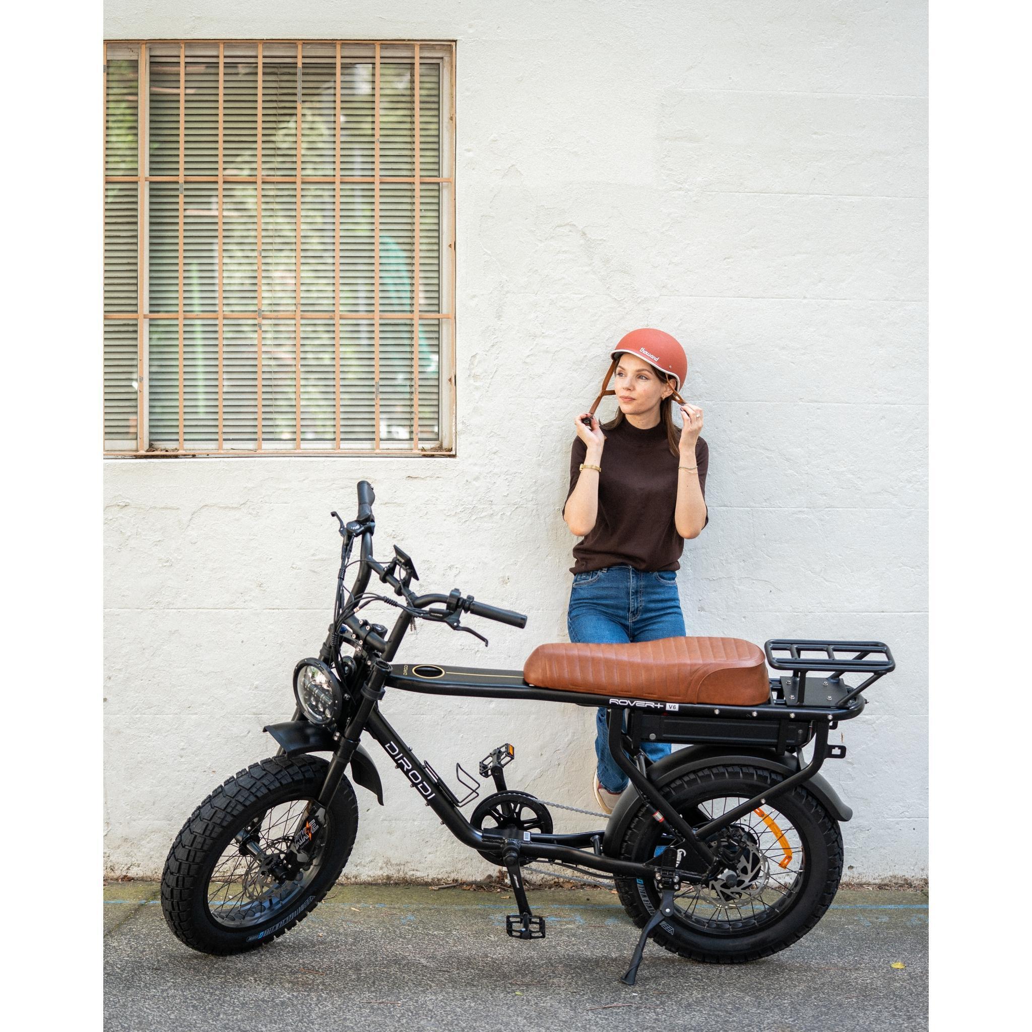 DiroDi Rover Plus Gen 6 250W Electric Fat Bike Matte Red
