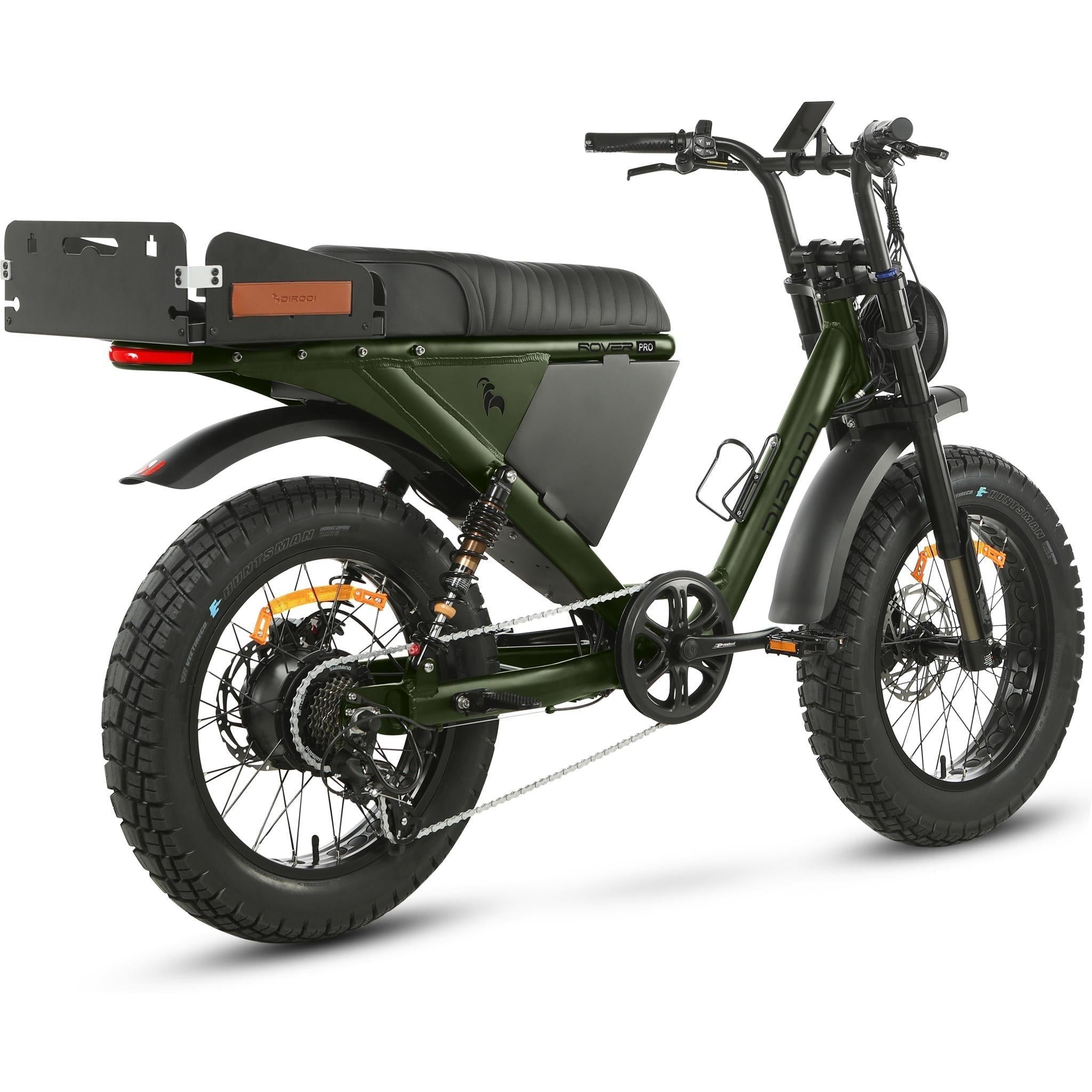 DiroDi Rover Pro ST 250W Electric Fat Bike Racing Green