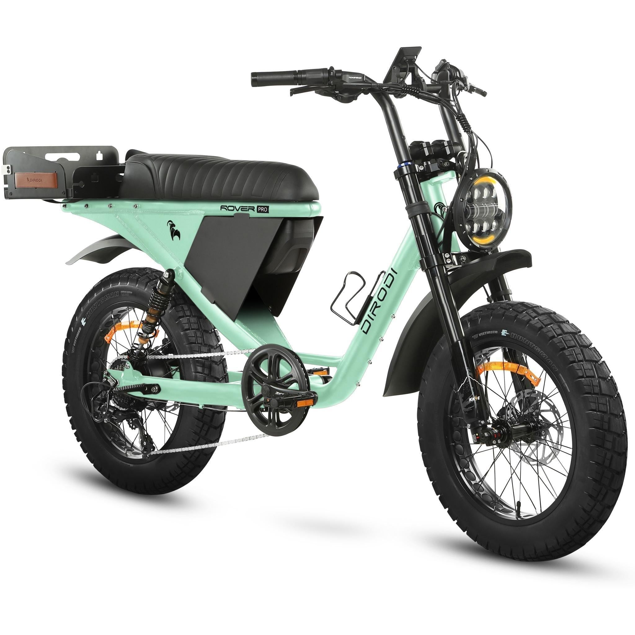 DiroDi Rover Pro ST 250W Electric Fat Bike Seafoam Green