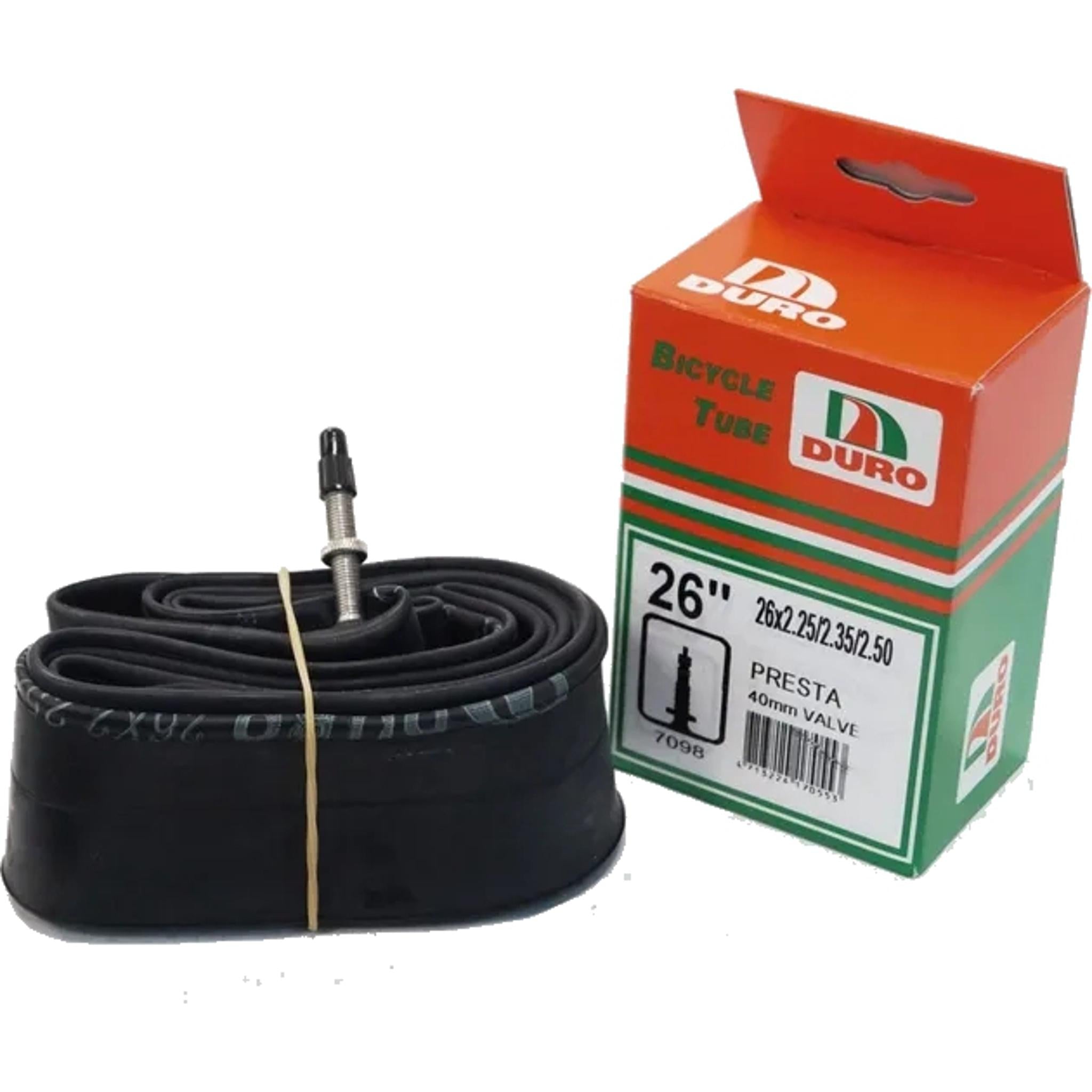 Duro Wide Presta Valve MTB Inner Tube 26x2.25-2.50''