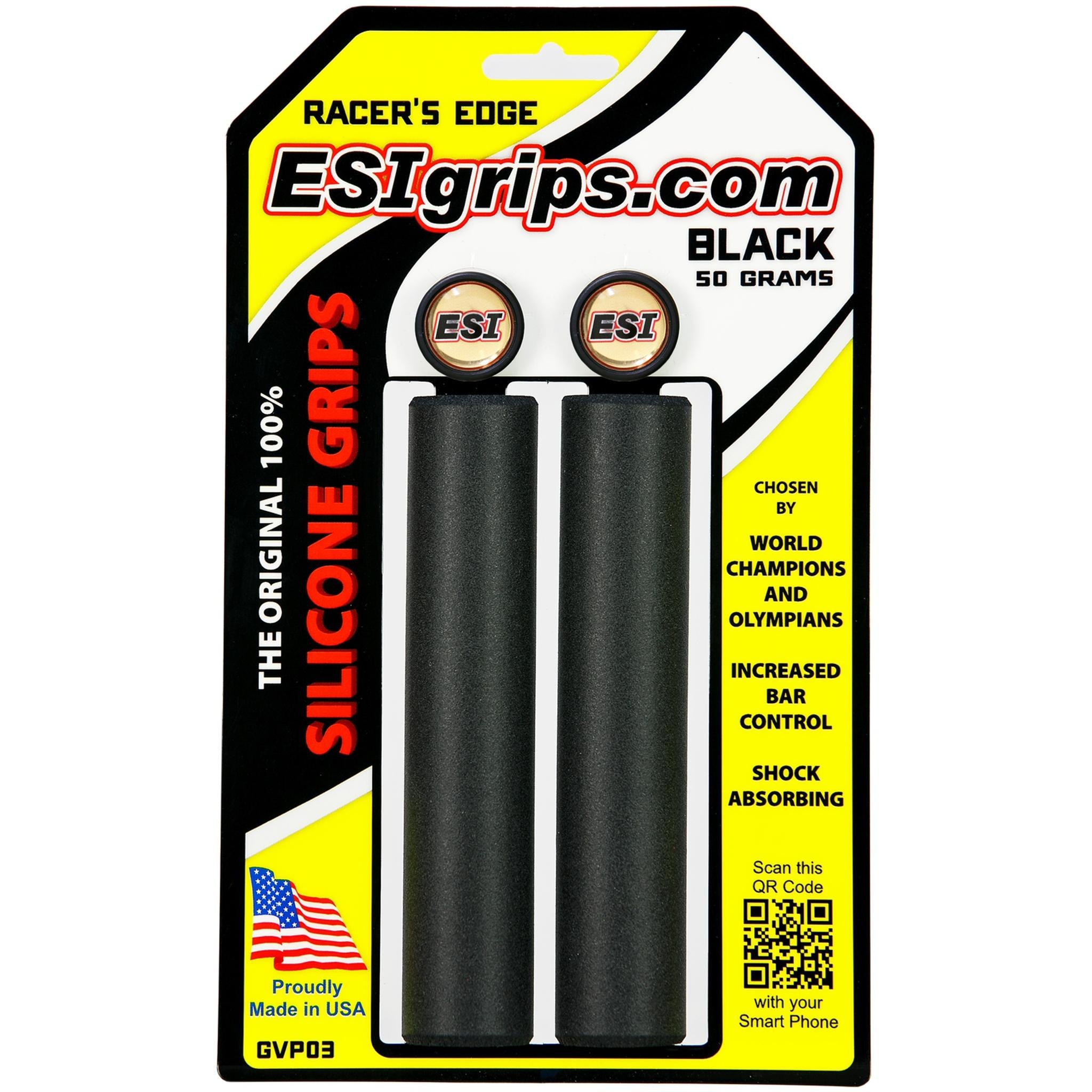 ESI Grips GVP-03 Racers Edge Silicone Push-On Grips