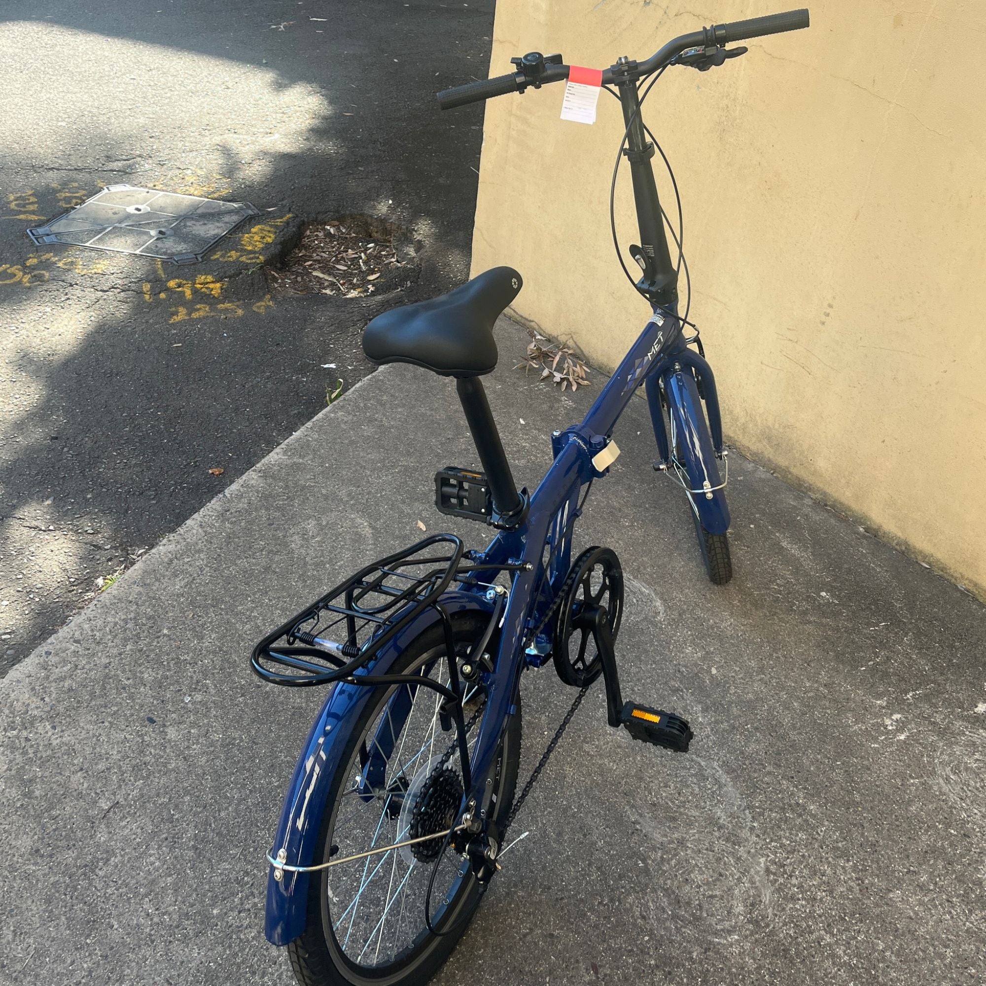 EX-DEMO Pedal Met Folding Bike Dark Blue UNI