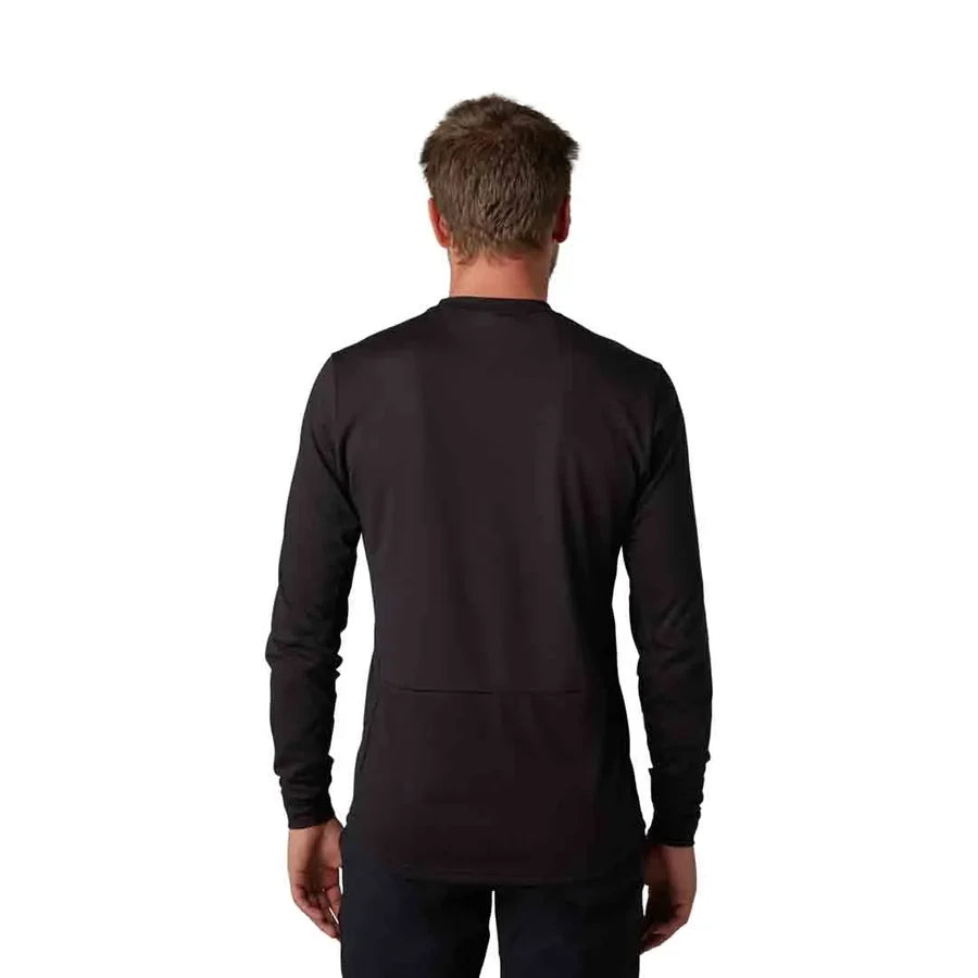 Fox Ranger Drirelease Long Sleeve MTB Jersey Black