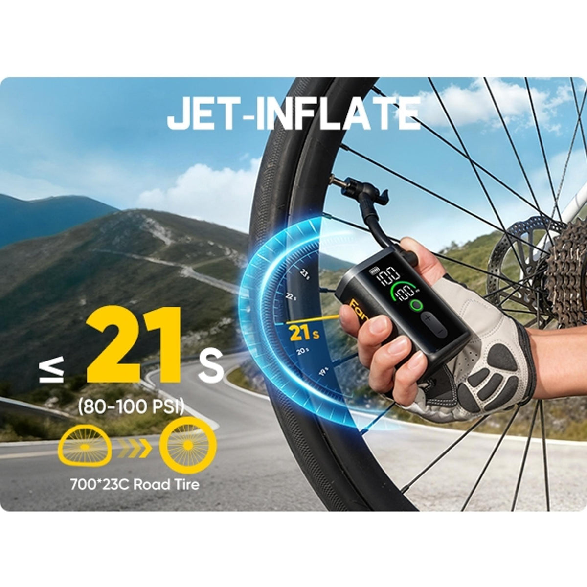Fanttik X11 Ace Electric Bike Pump