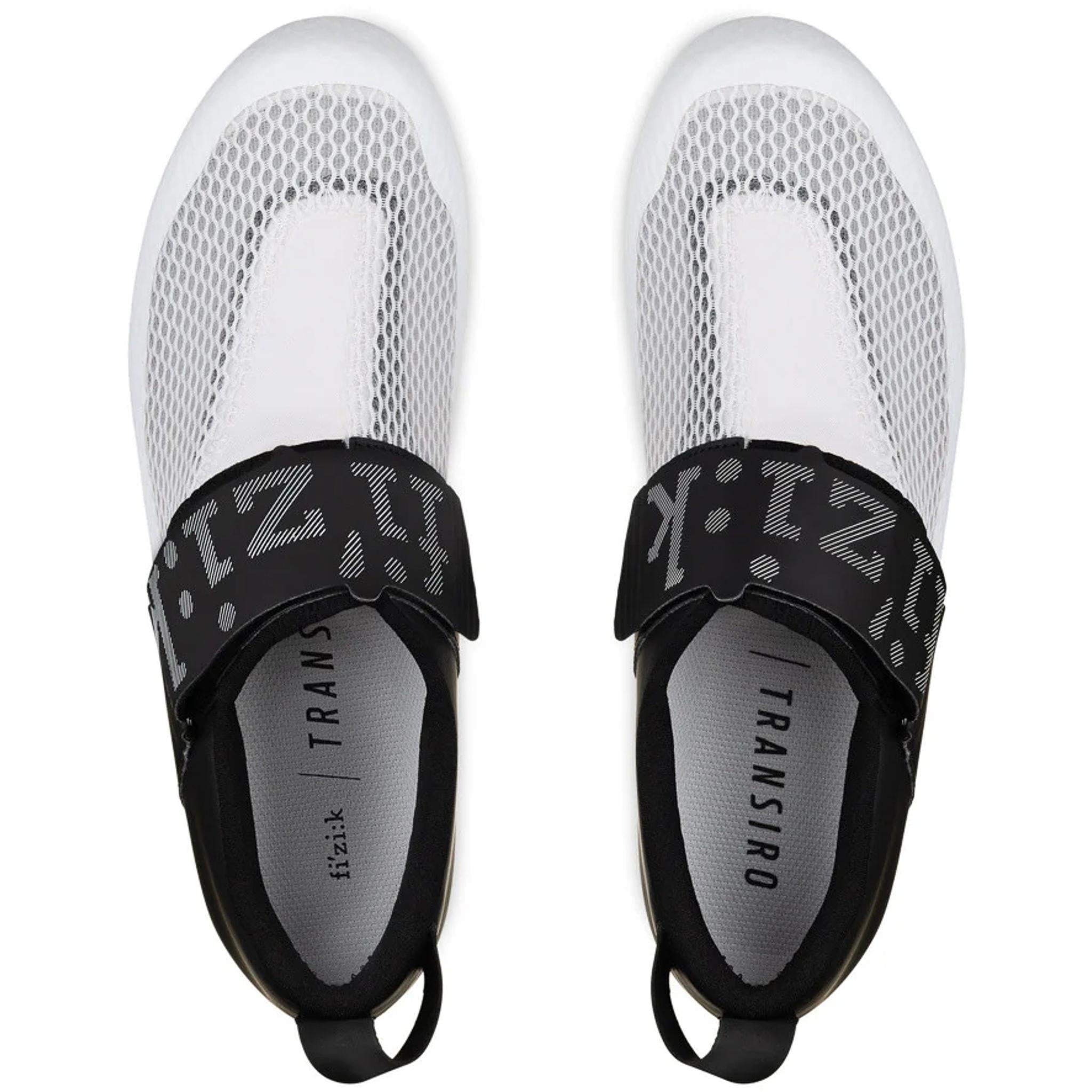 Fizik Transiro Hydra Triathlon Cycling Shoes White/Black