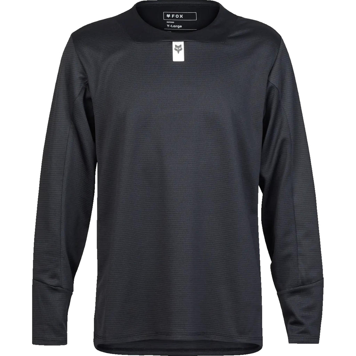 Fox Defend Youth MTB Long Sleeve Jersey Black