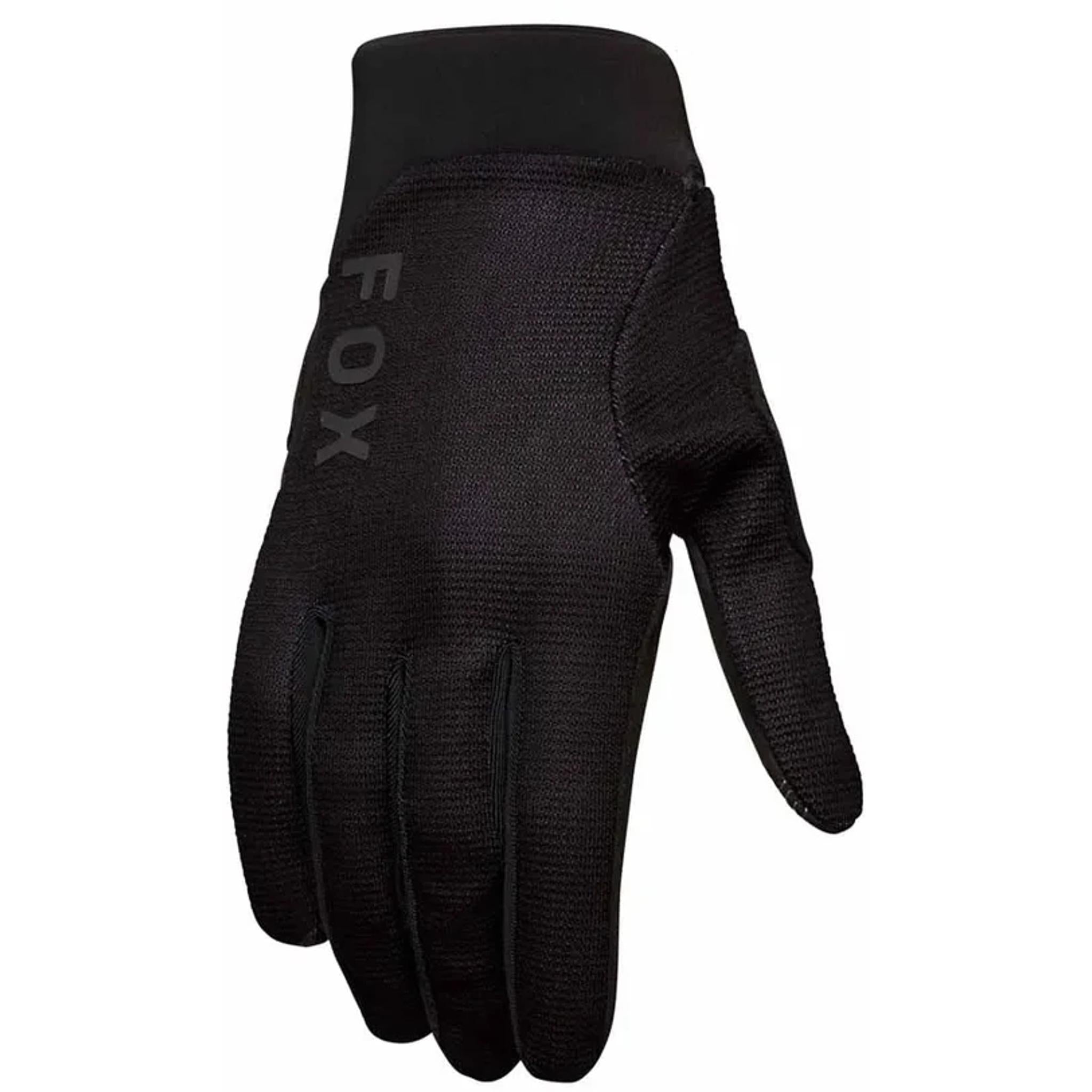Fox Ranger Womens Full Finger Gel MTB Gloves Black