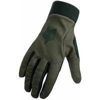 Fox Youth Ranger MTB Gloves Military Green