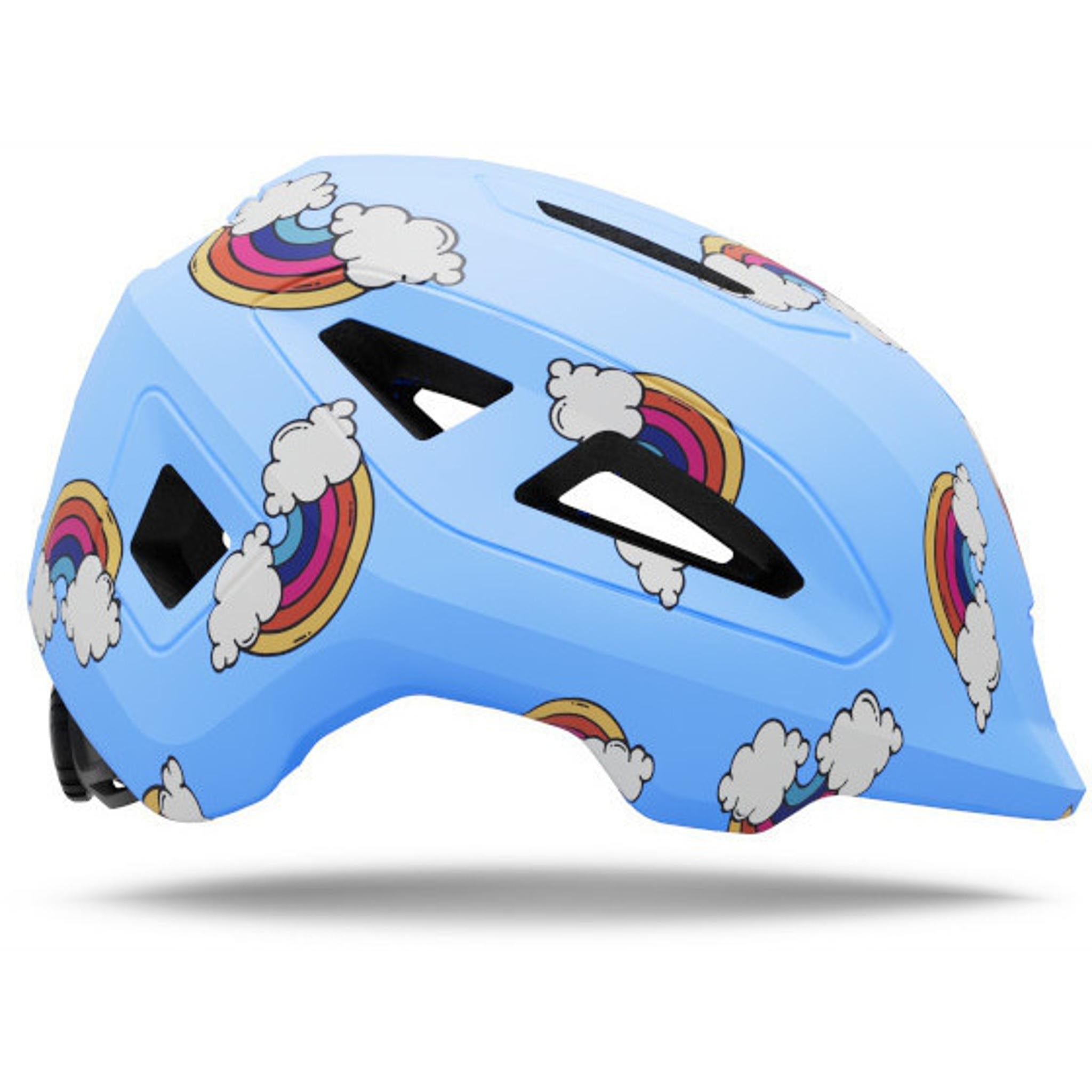 Giro Scamp II Kids Helmet Blue/Rainbows