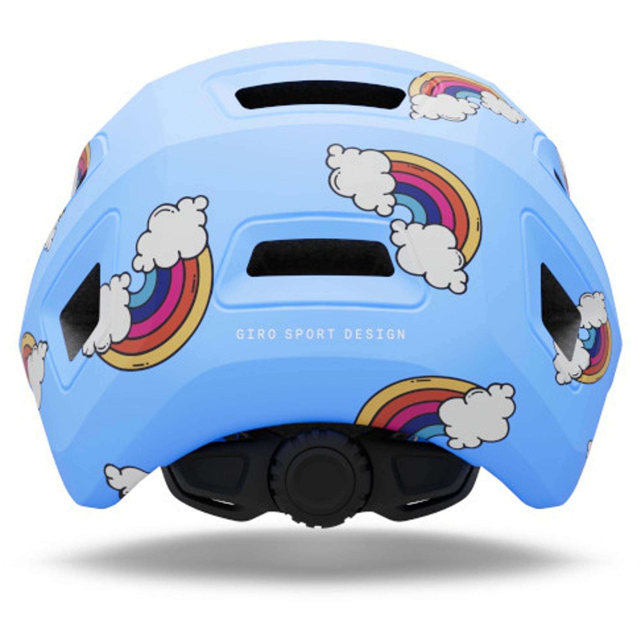 Giro Scamp II Kids Helmet Blue/Rainbows