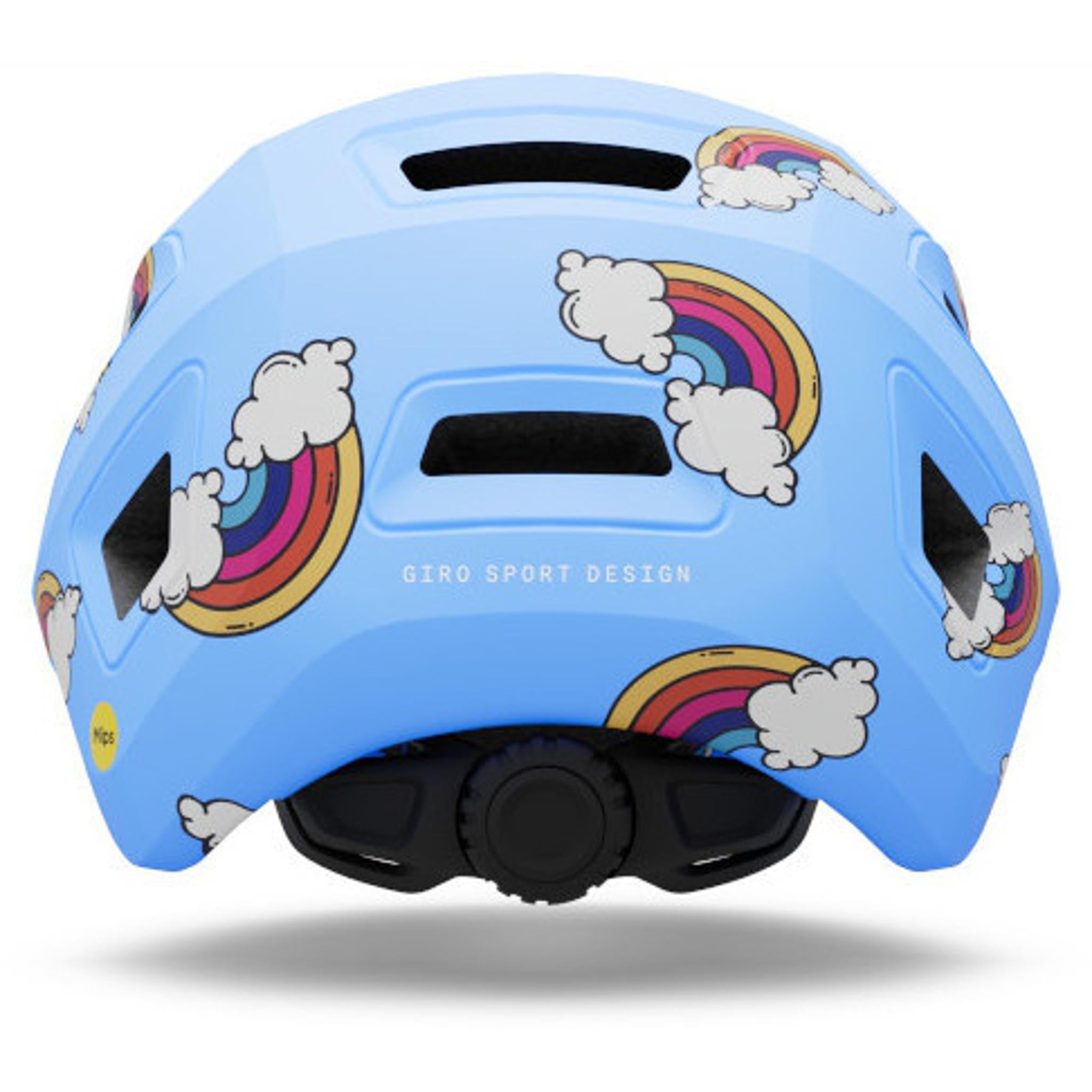 Giro Scamp II Kids Helmet Blue/Rainbows