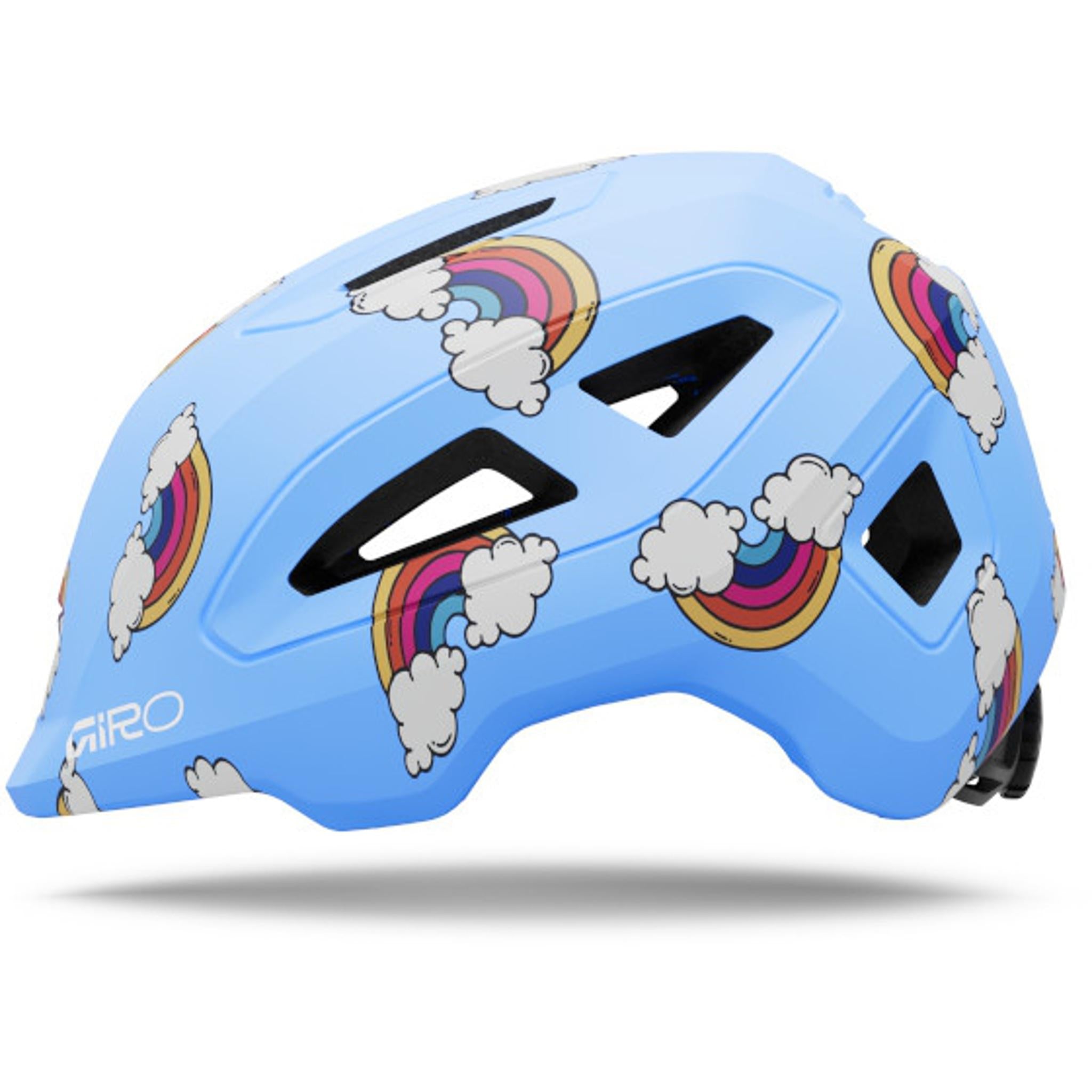 Giro Scamp II Kids Helmet Blue/Rainbows