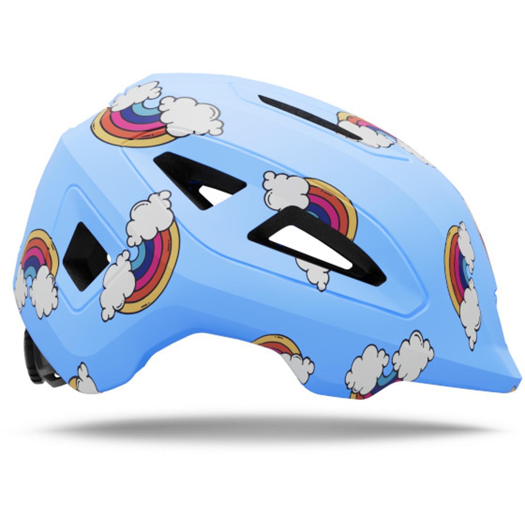 Giro Scamp II Kids Helmet Blue/Rainbows
