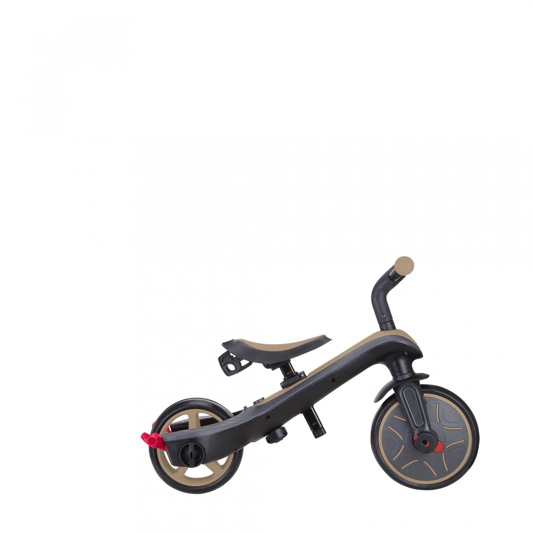 Globber Explorer 4in1 Kids Trike w/ Folding Canopy Sand