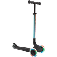 Globber Primo 3-Wheel Foldable Kids Scooter with Lights Neochrome