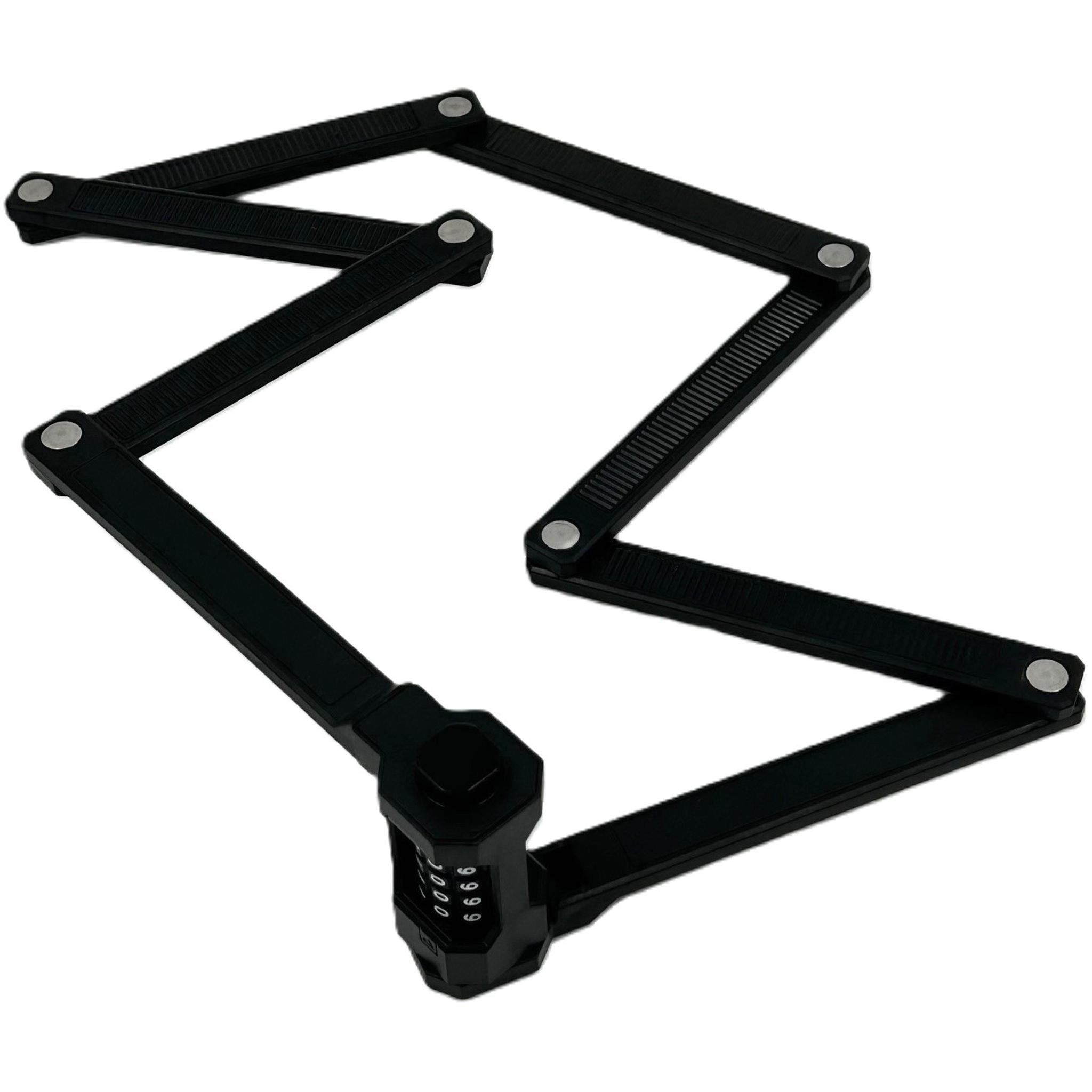 JetBlack Combo Folding Lock 1200mm