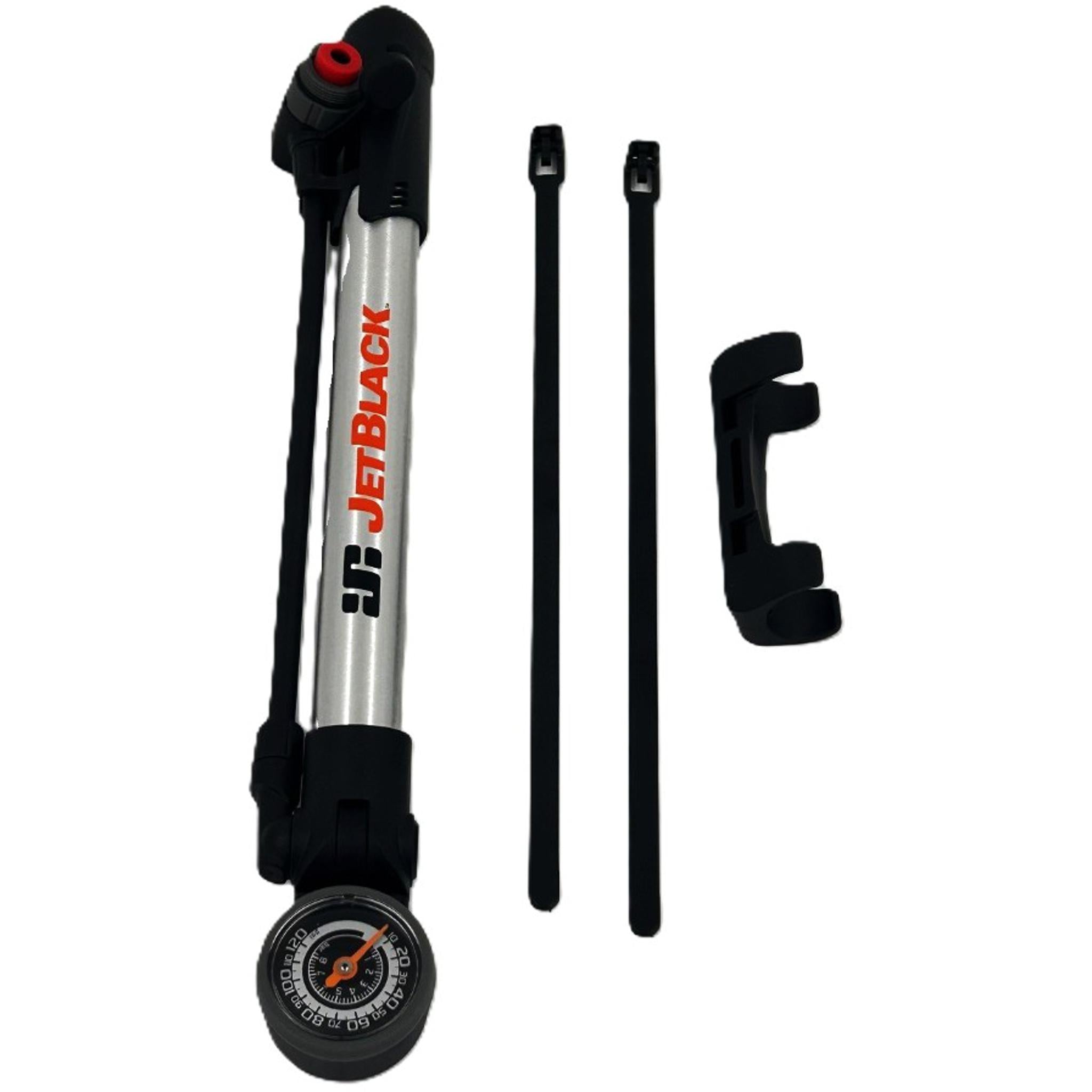 JetBlack Mini Travel Pump with Gauge