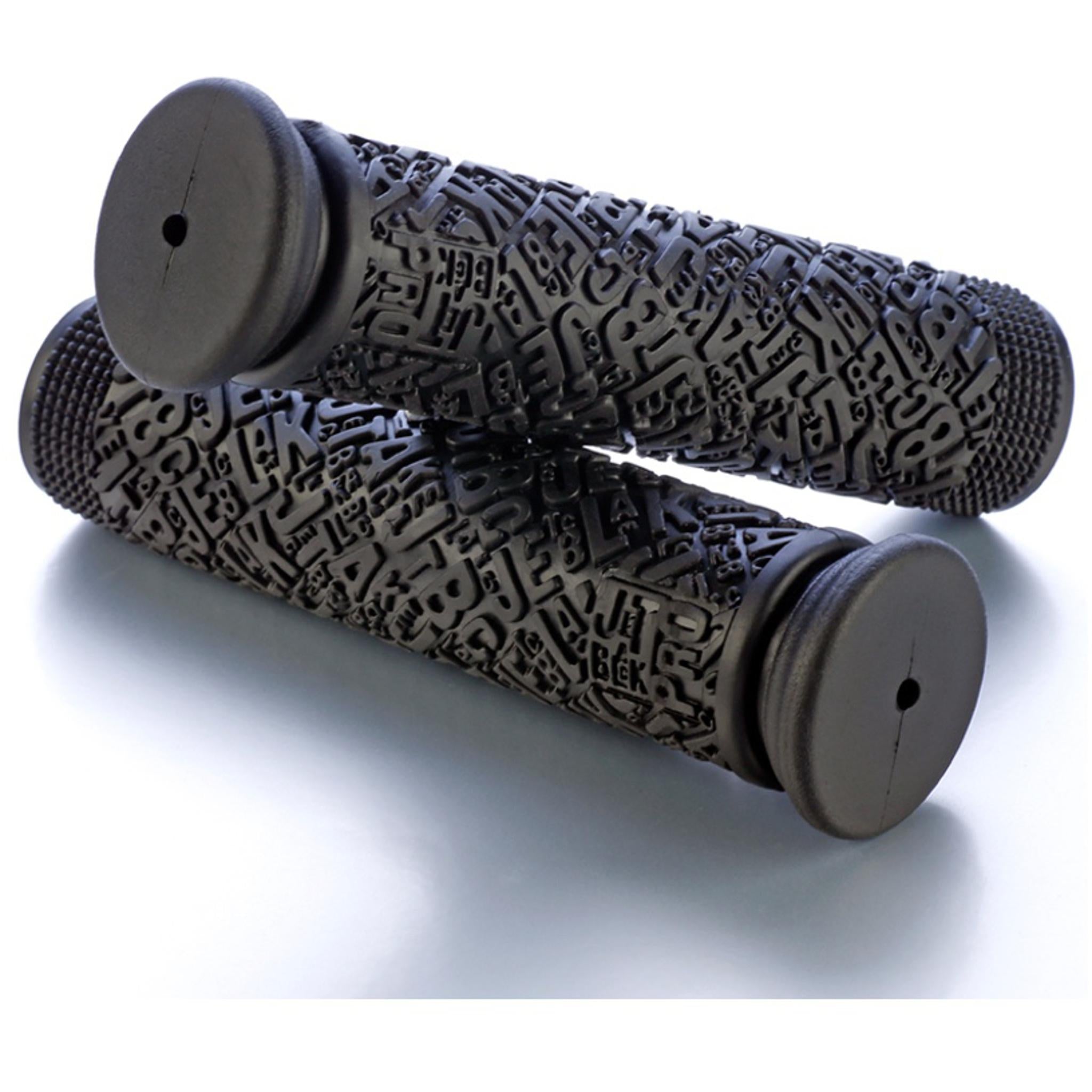 JetBlack Pin Push-On MTB Grips Black