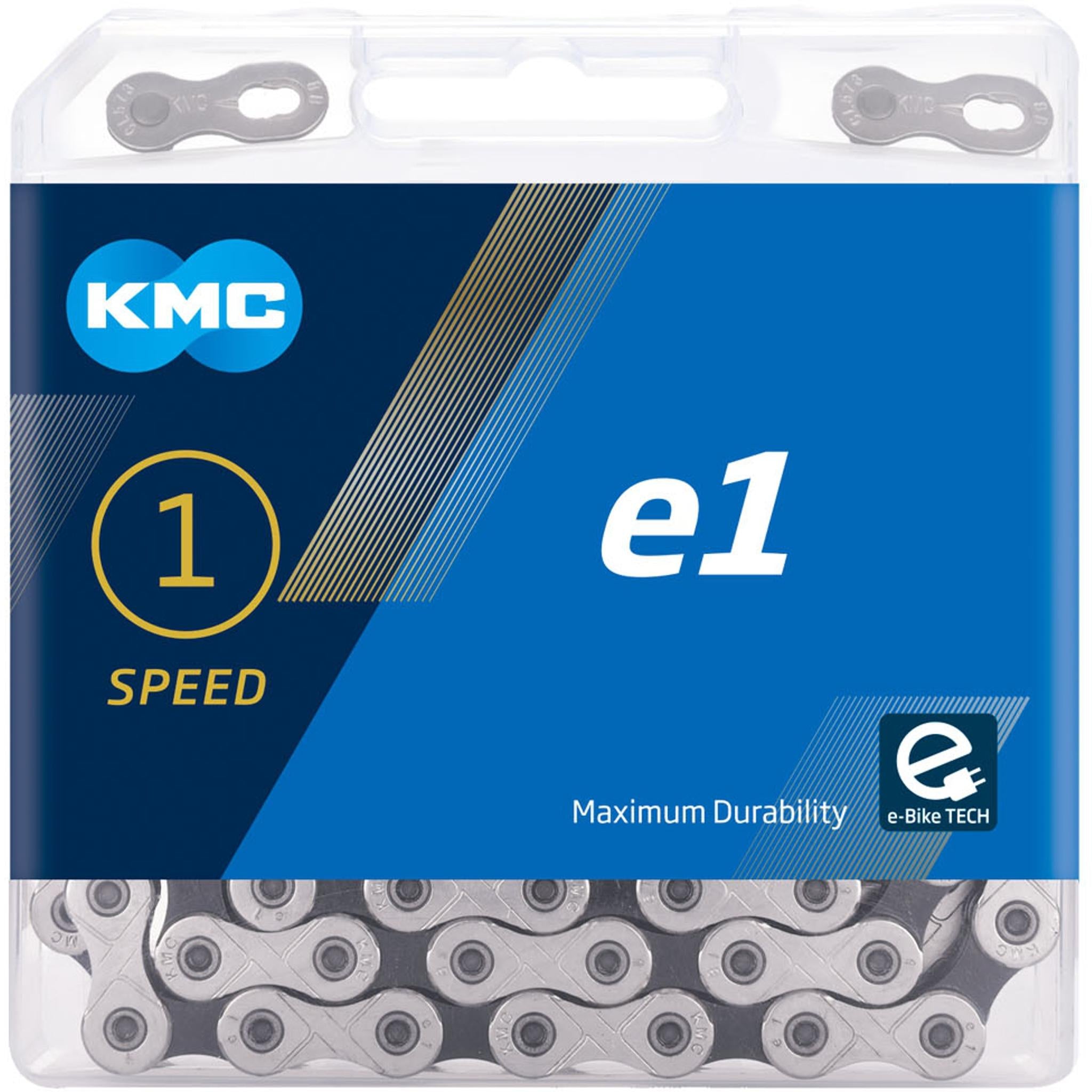 KMC E1 Single Speed E-Bike Chain 110L Silver